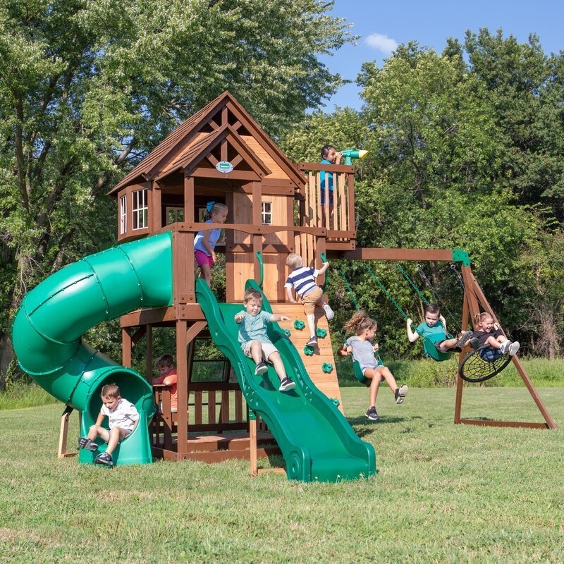 Skyfort Swing Set 4