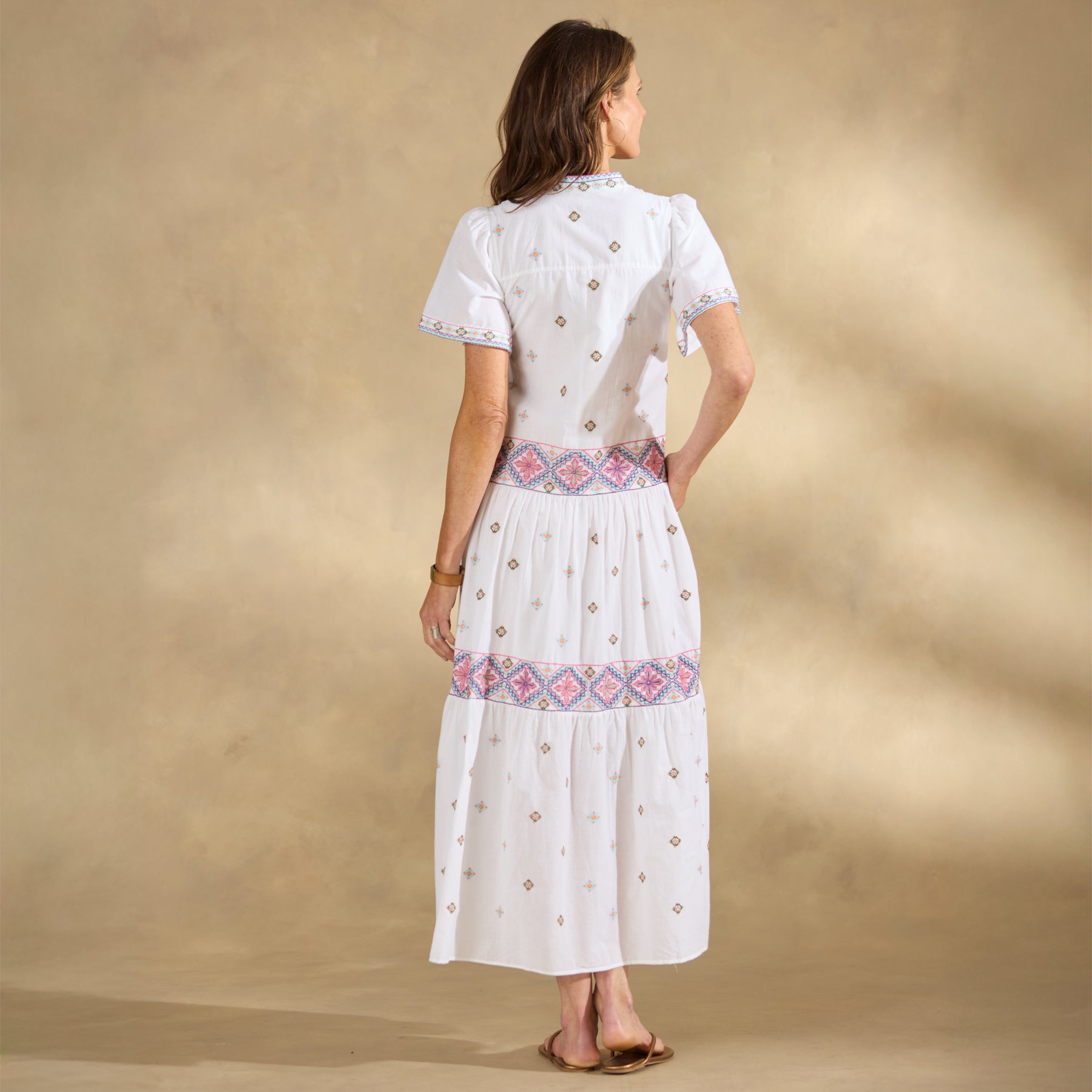 Briella Embroidered Dress