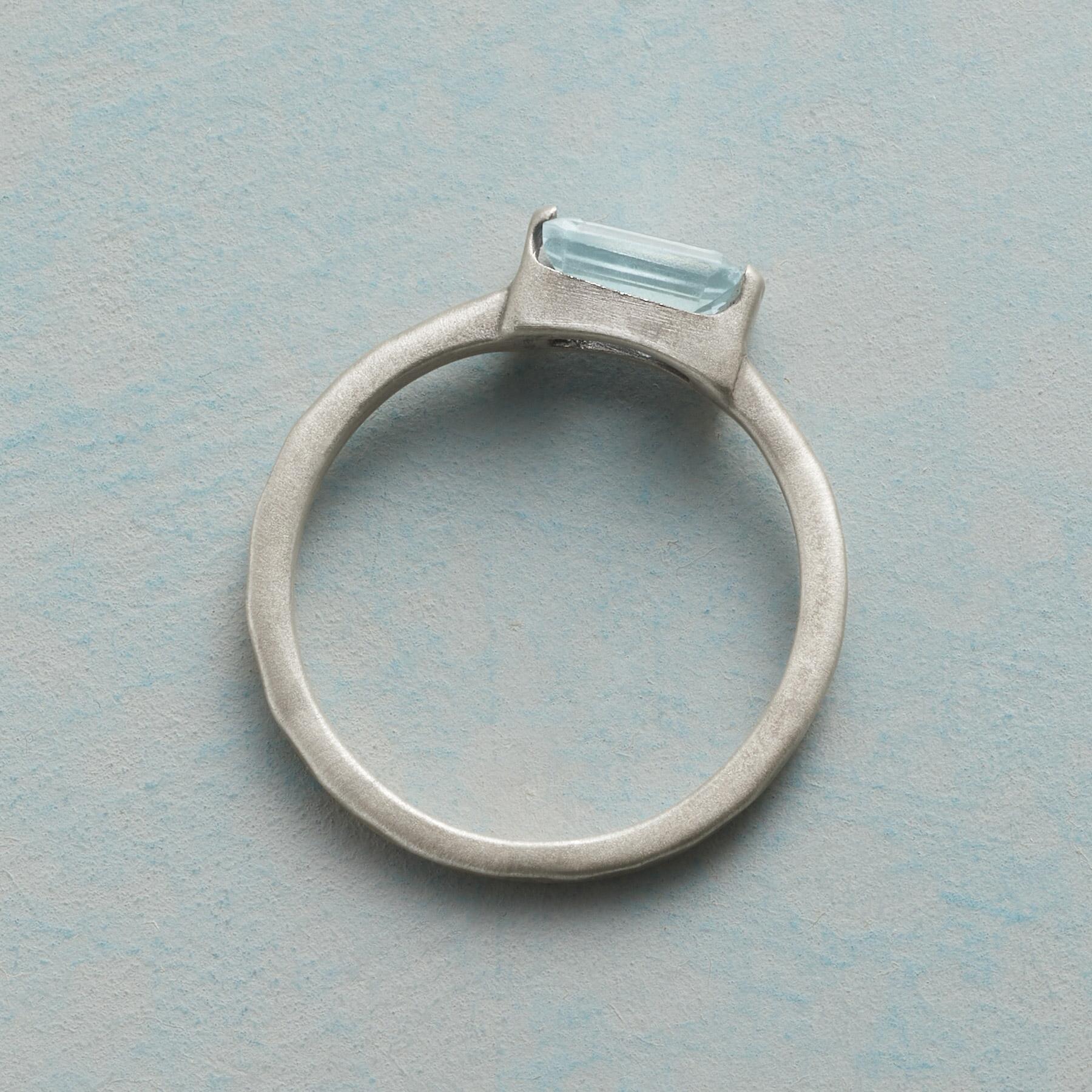 Clear Blue Ring