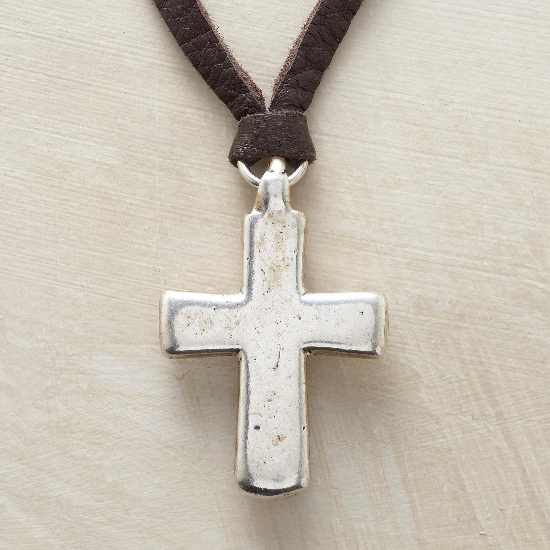 Mountain Spirits Cross Pendant Necklace