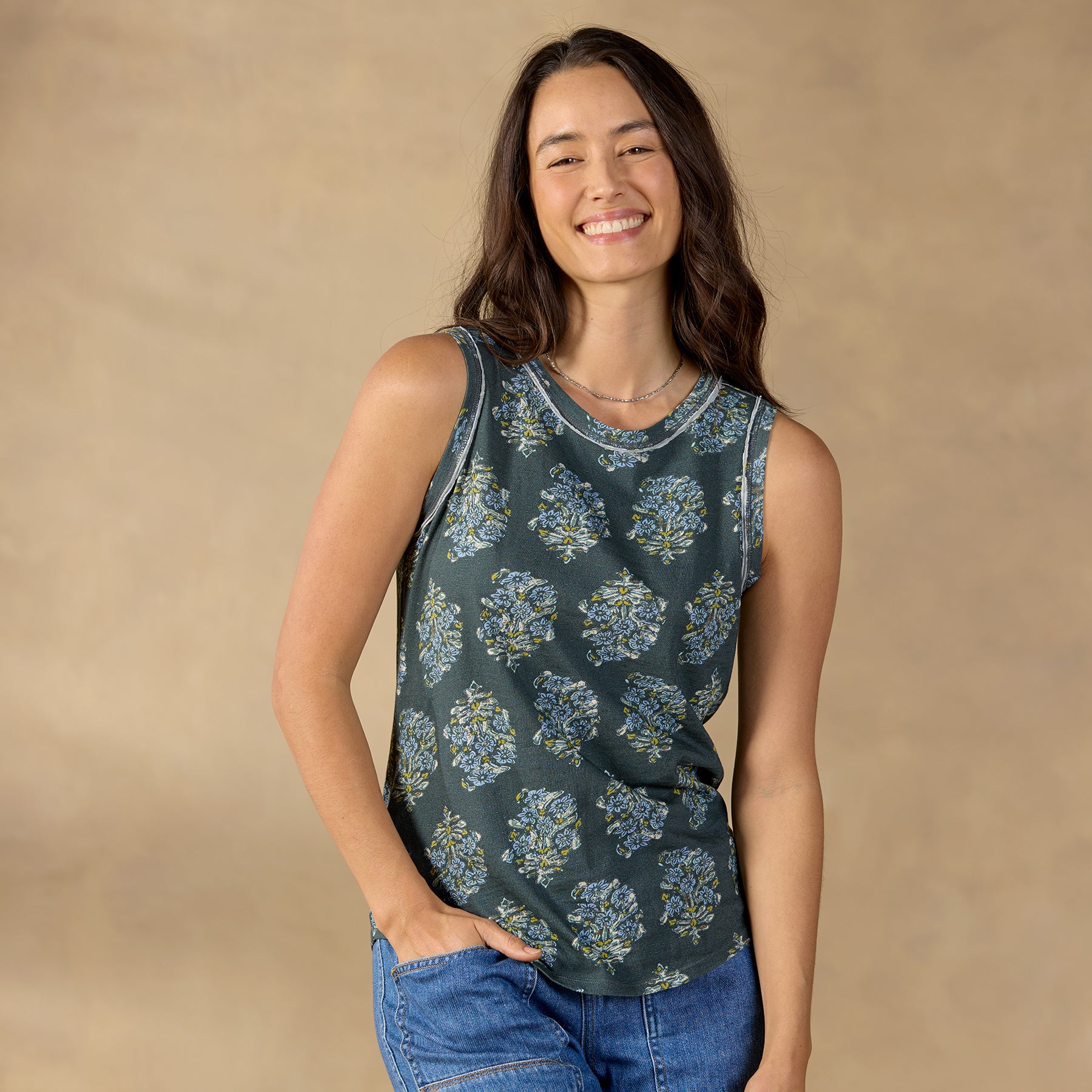 Mollie Printed Tank
