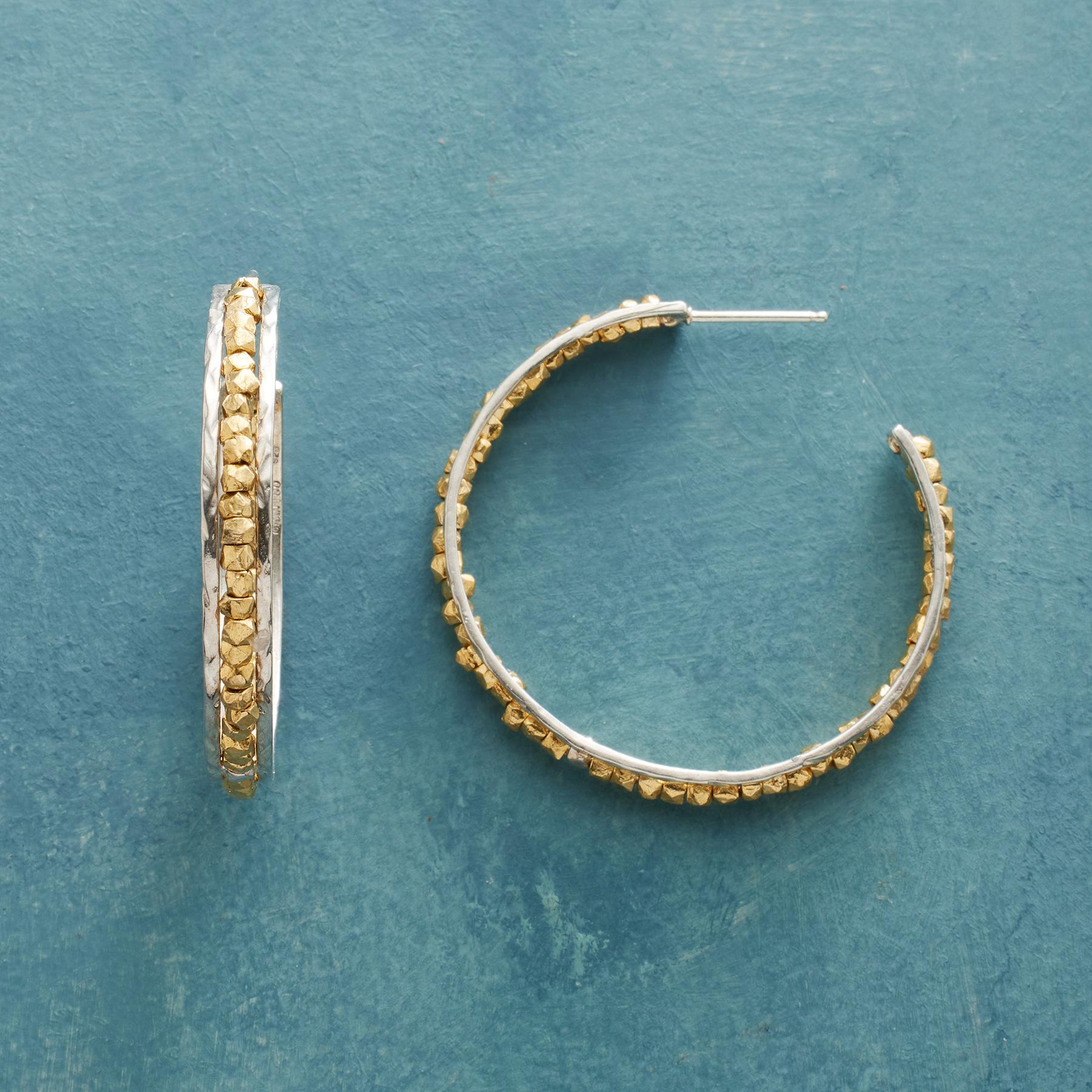Gold Rush Hoop Earrings