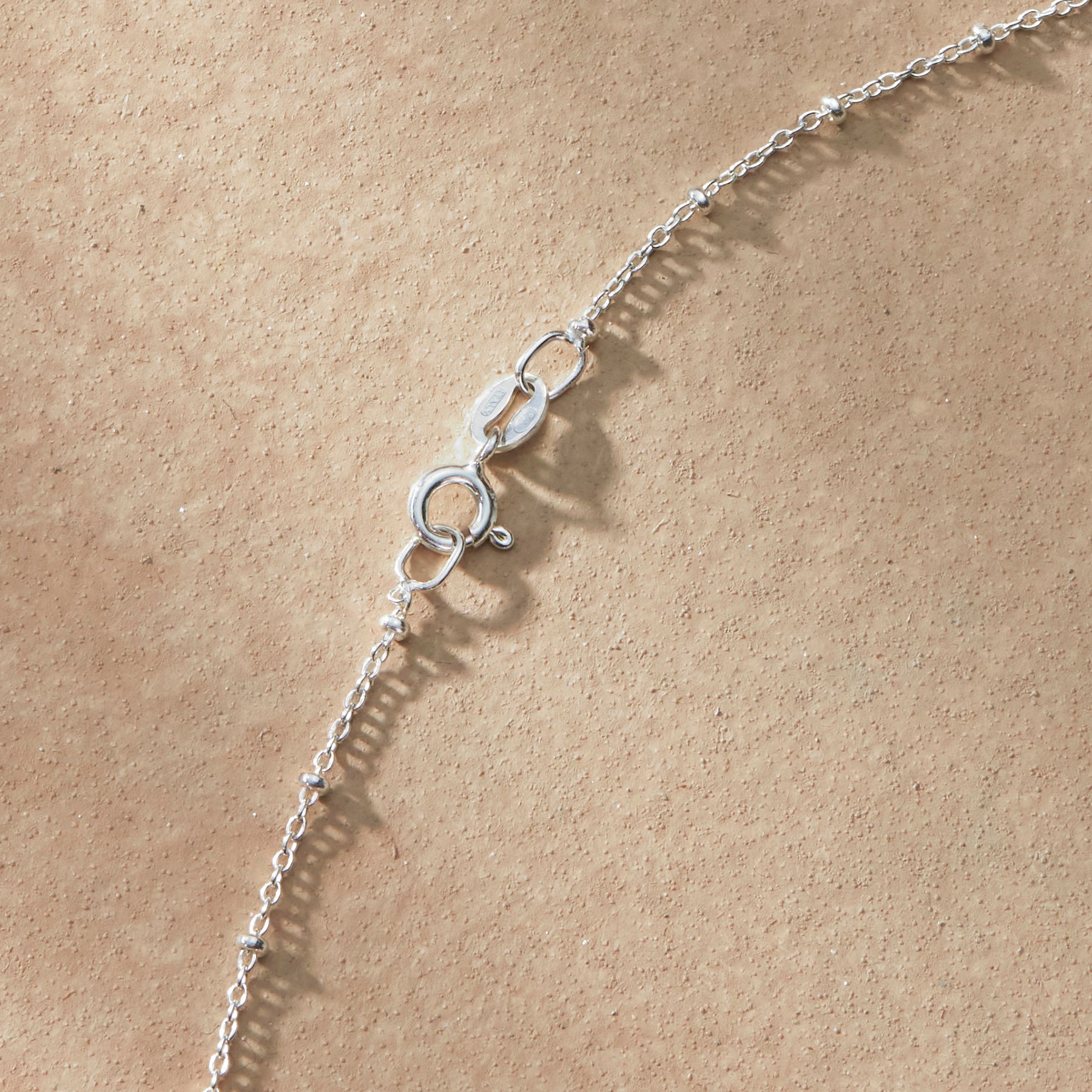 Blue Pistil Medallion Necklace