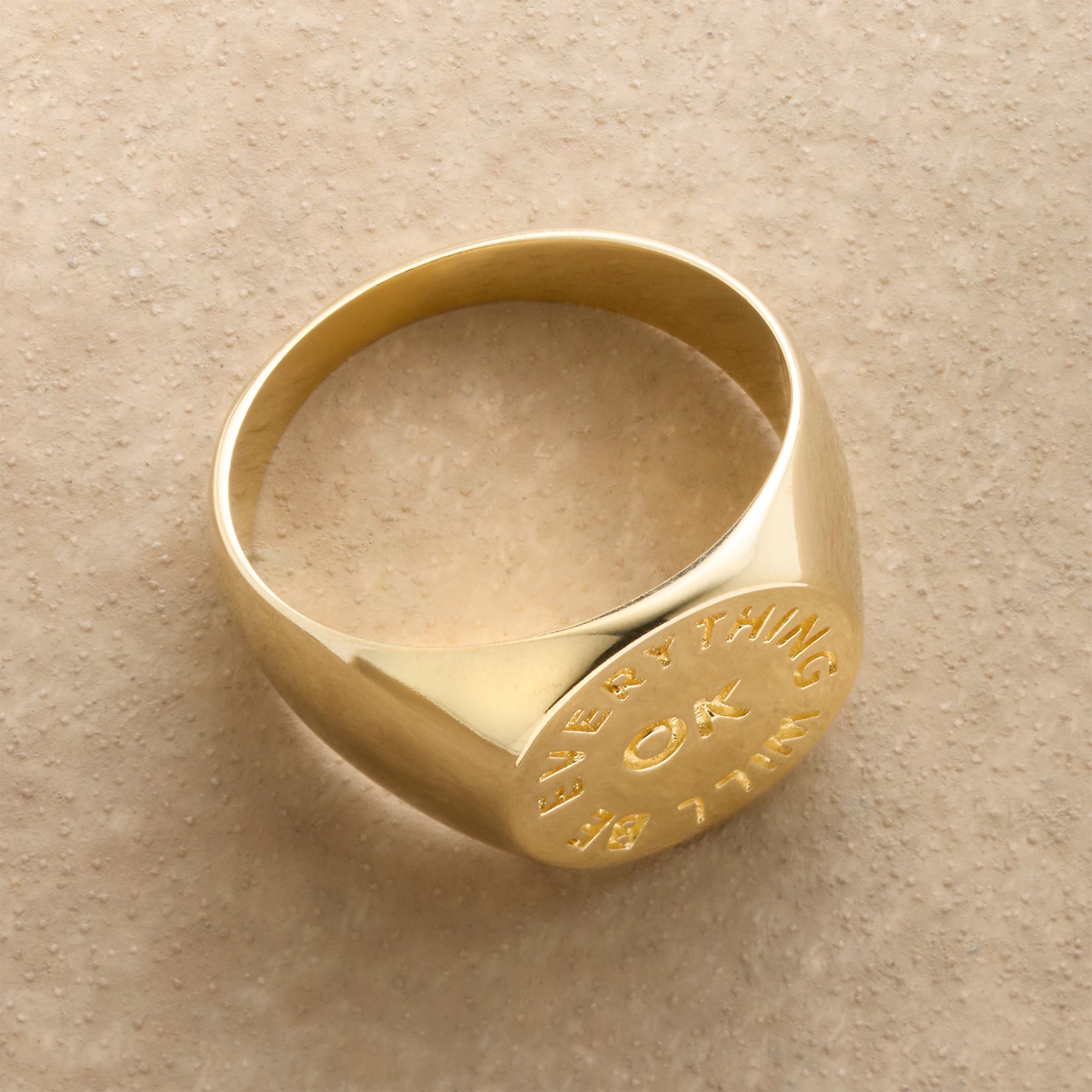 Positivity Signet Ring