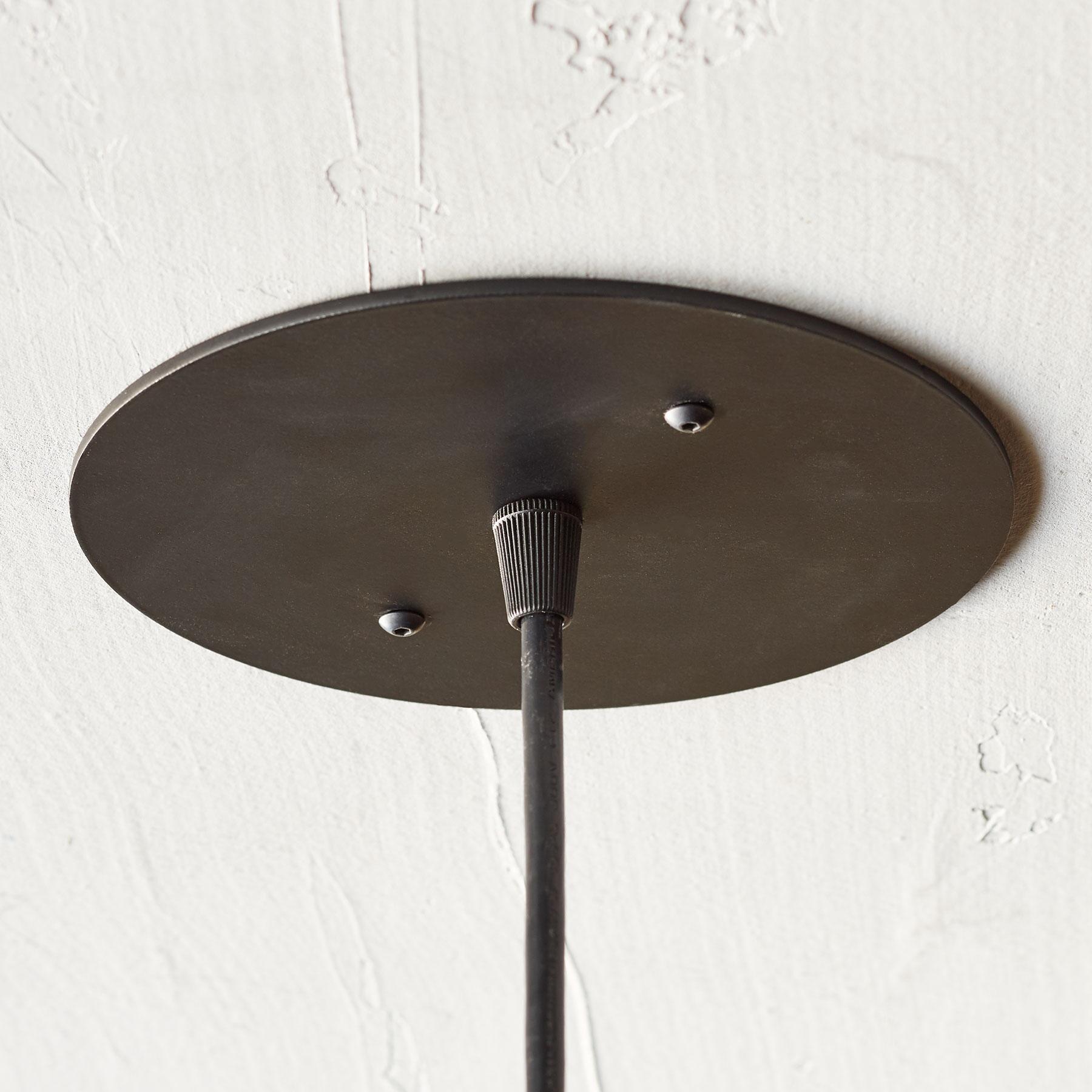 Salon Glass Oval Pendant Light