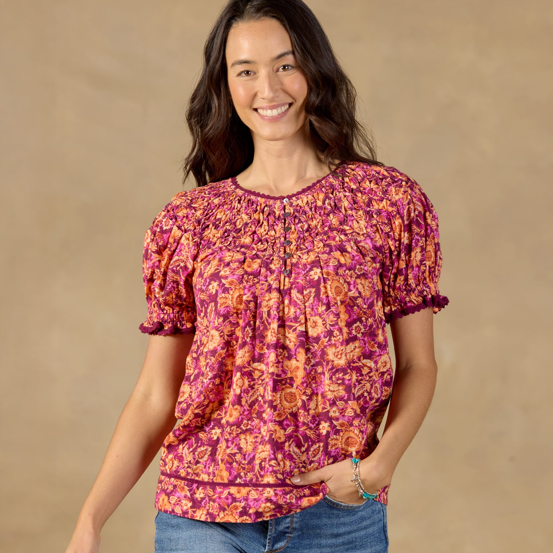 Lodi Printed Top