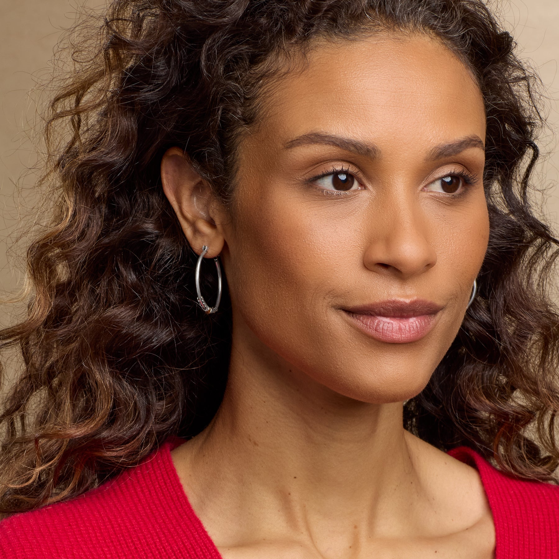 Sun And Surf Hoop Earrings