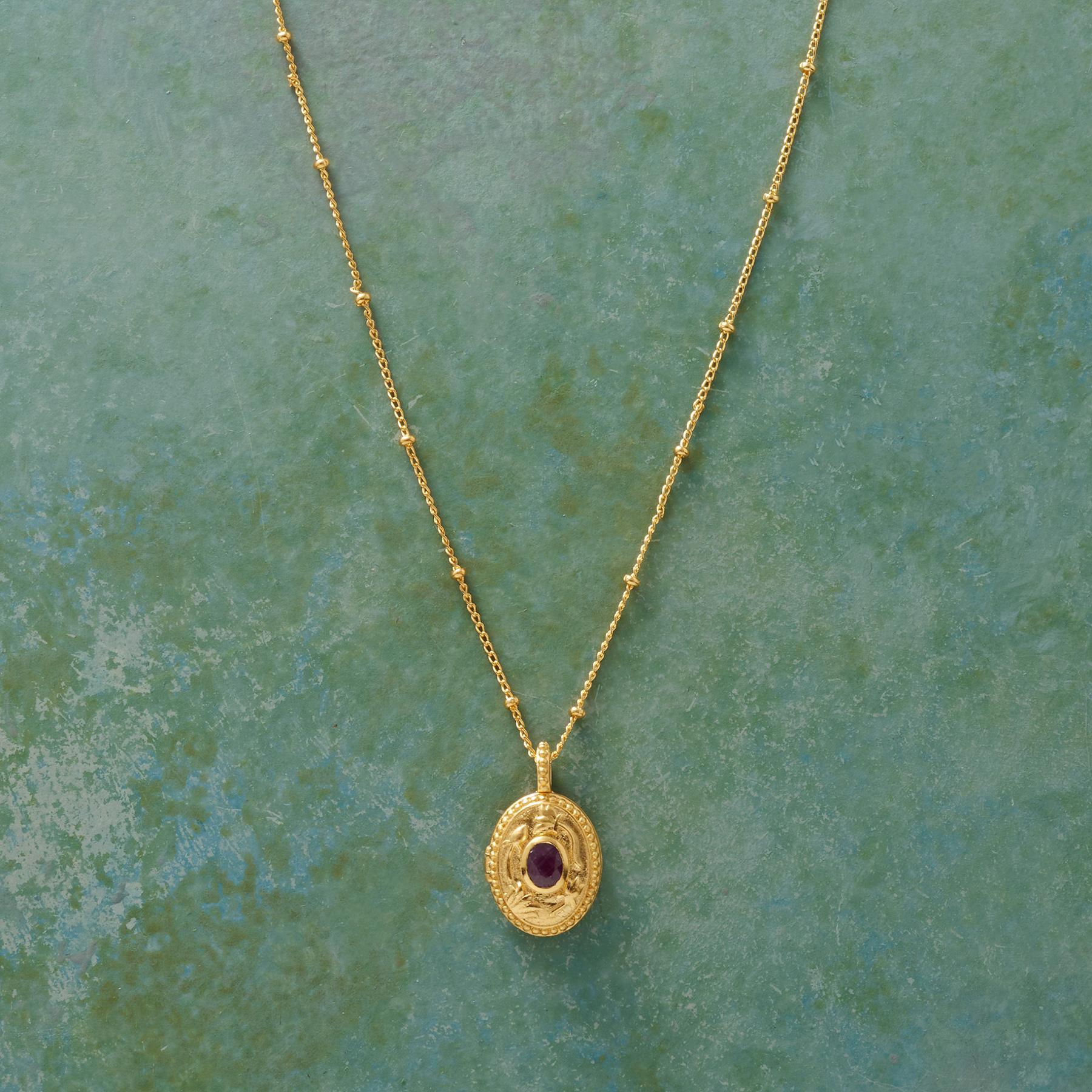 Gold Vermeil Birthstone Locket