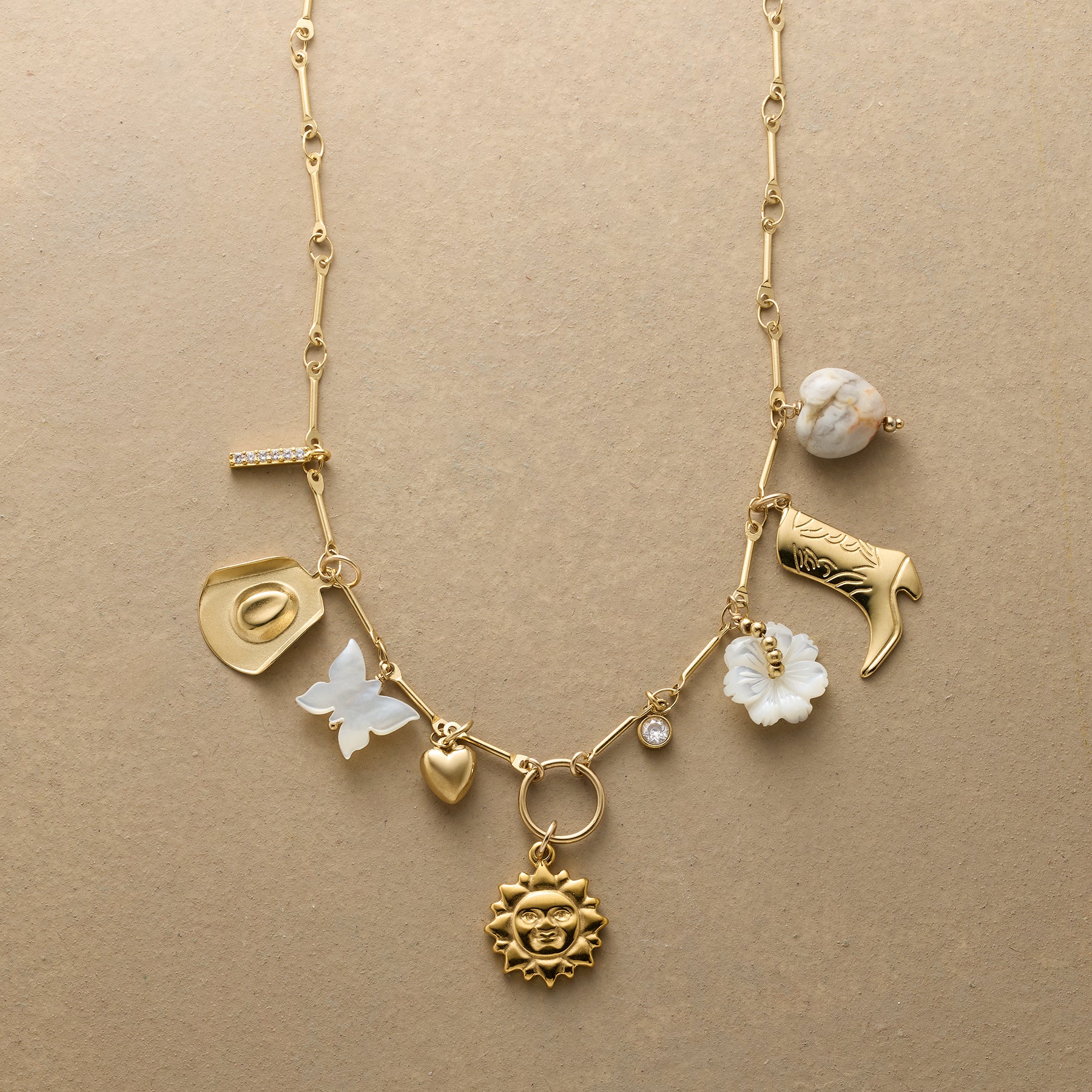Poeta Charm Necklace