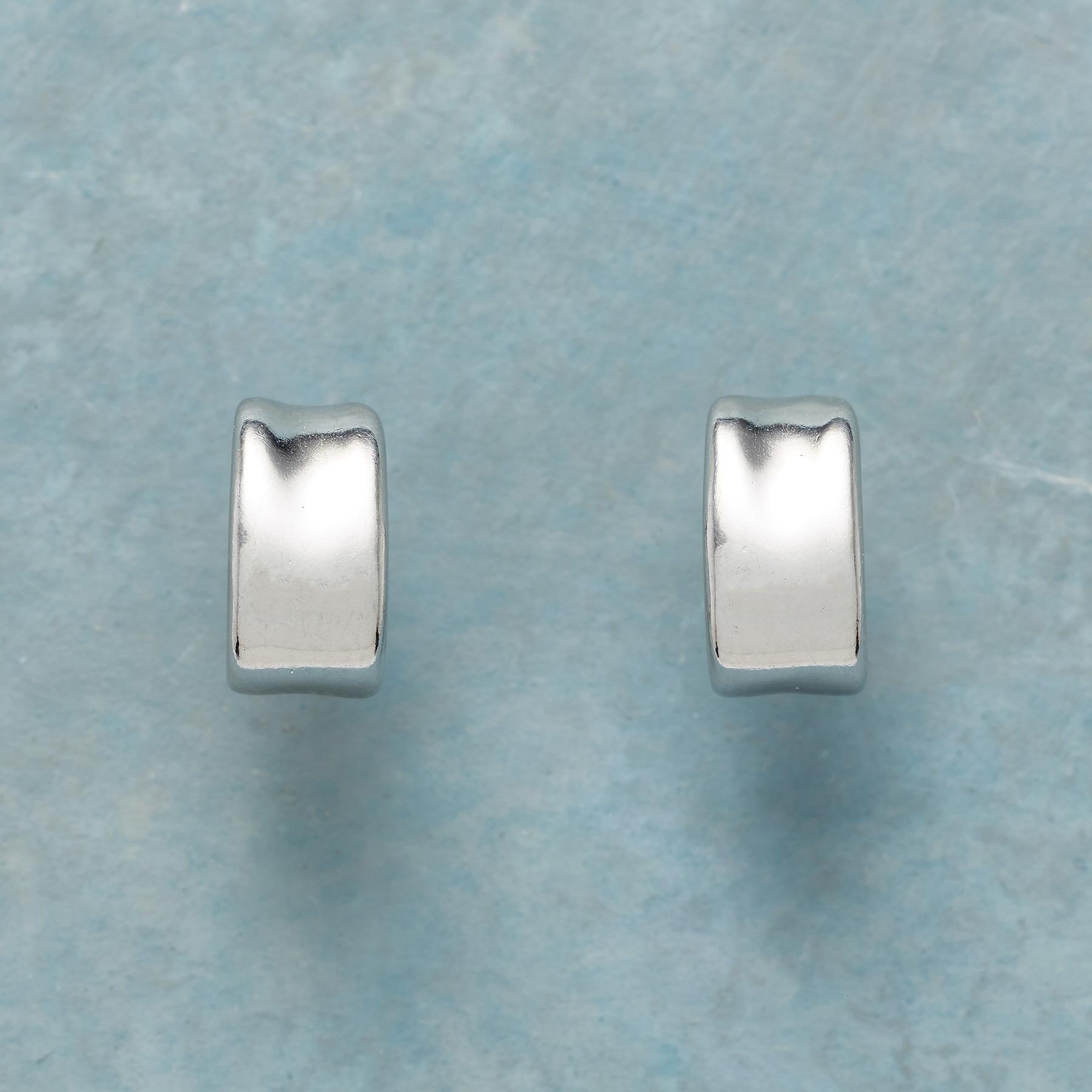 Dimpled Hoop Earrings