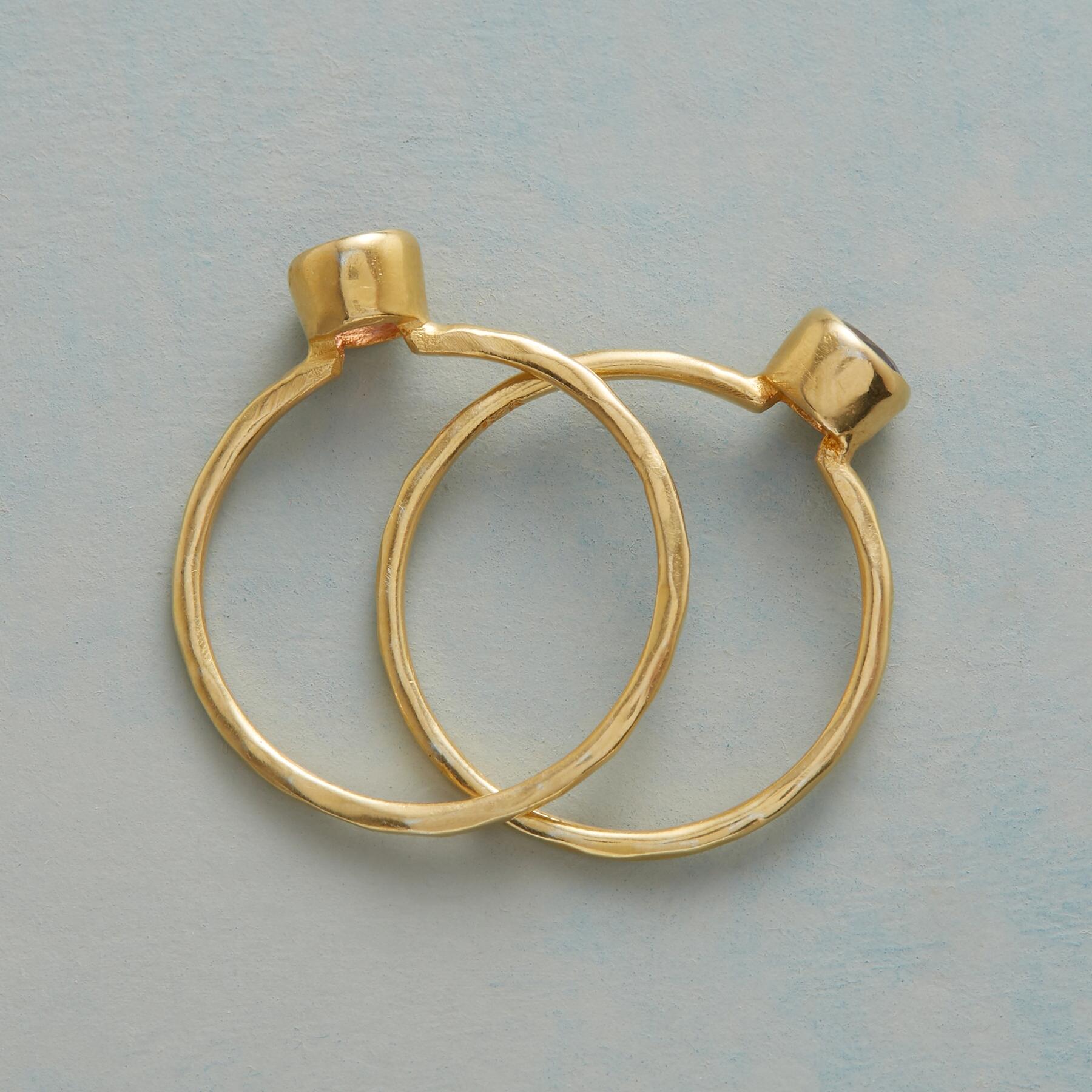 Lavender's Blue Ring Set