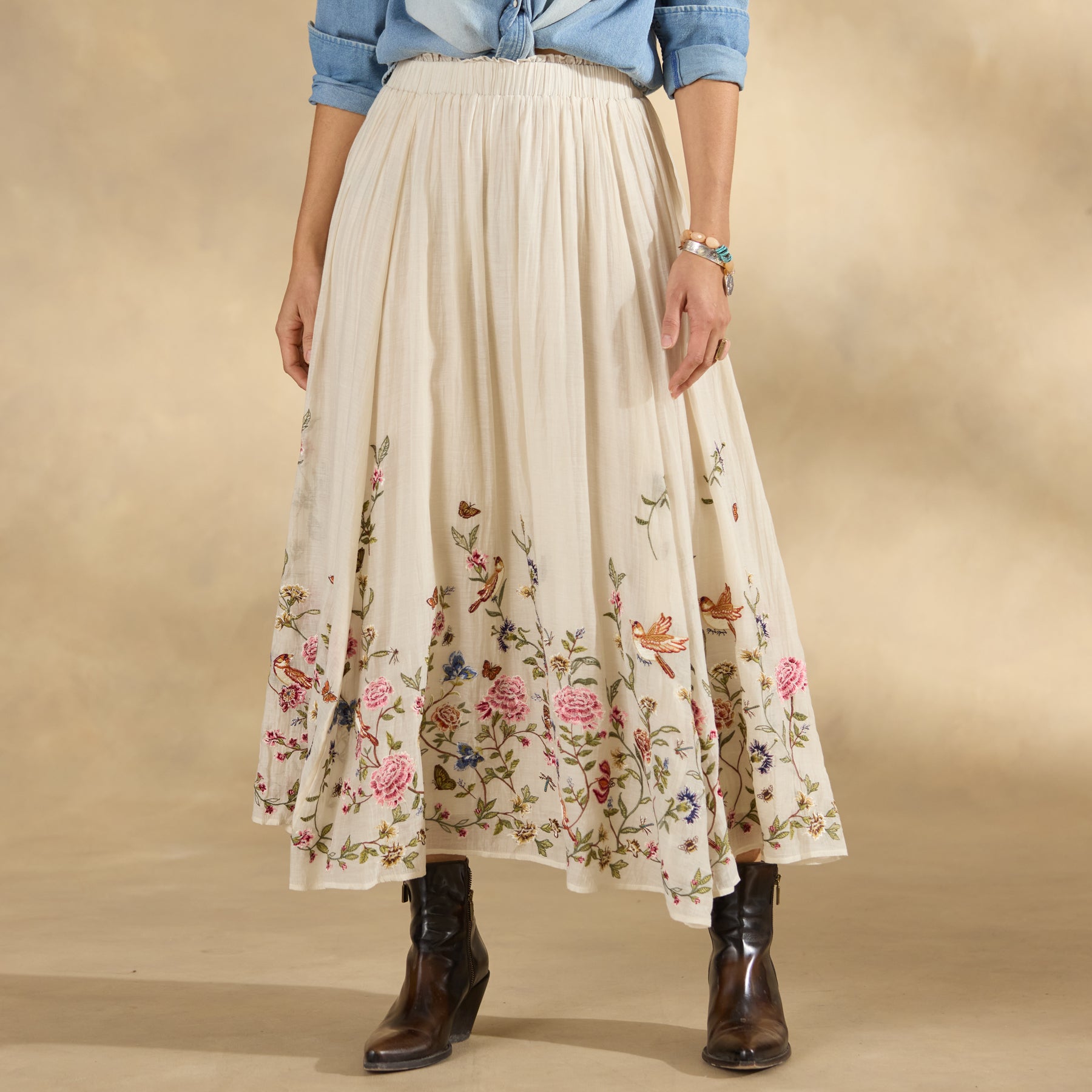 Romance Garden Skirt, Petite