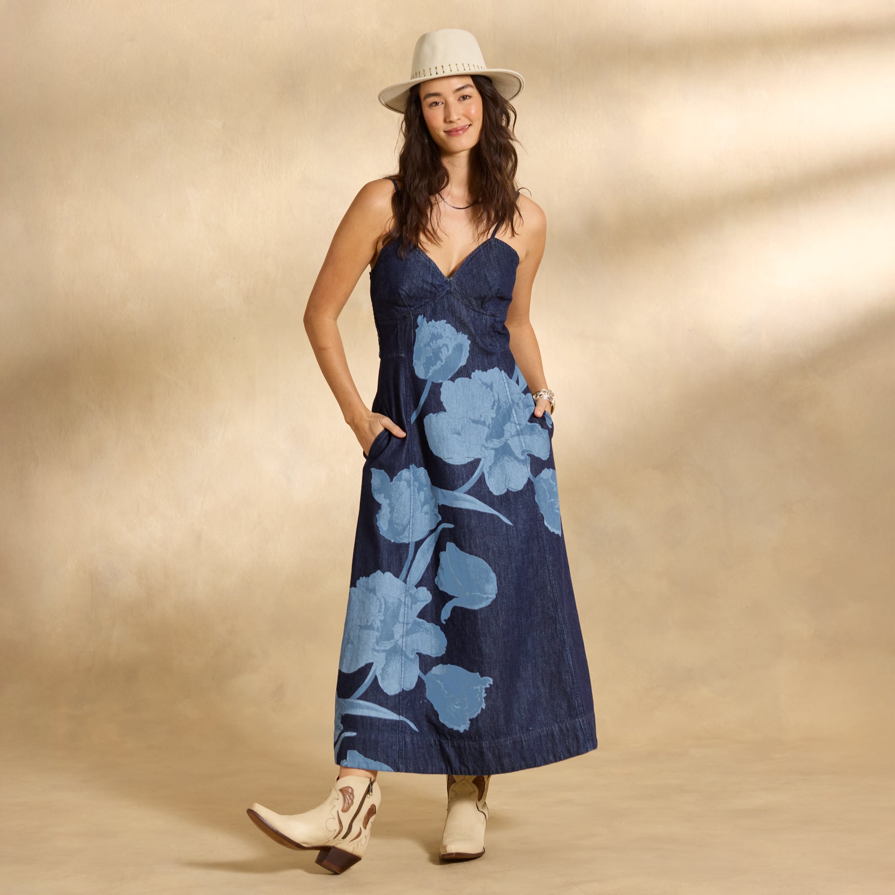 Shirin Denim Dress Store