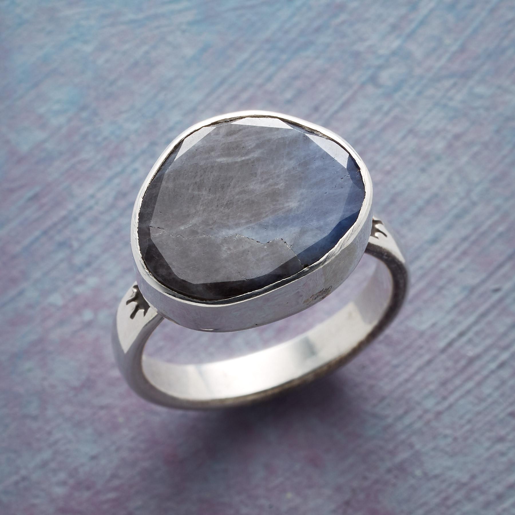 Denim Depths Ring