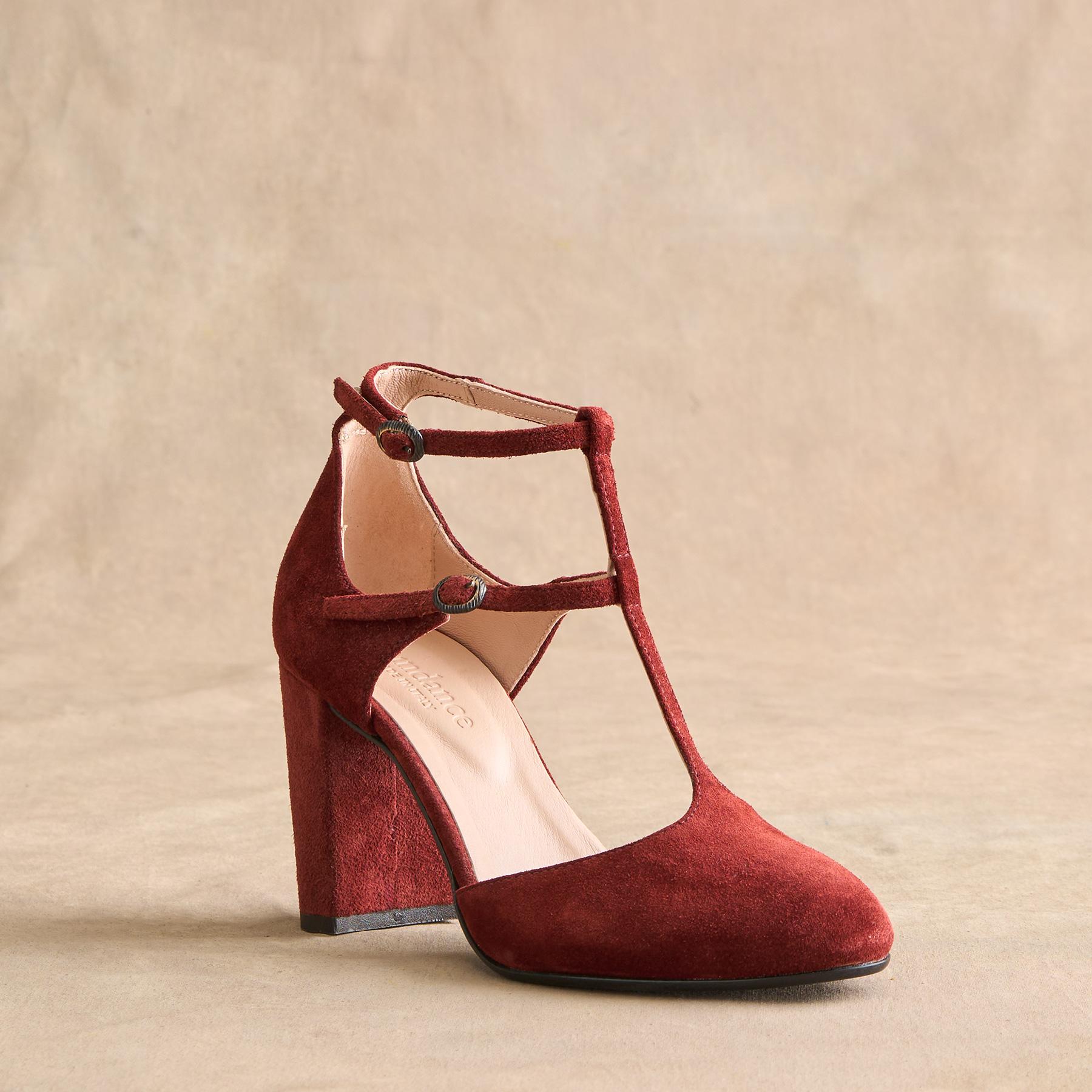 Tatiana T-Strap Heels | Sundance Catalog Outlet