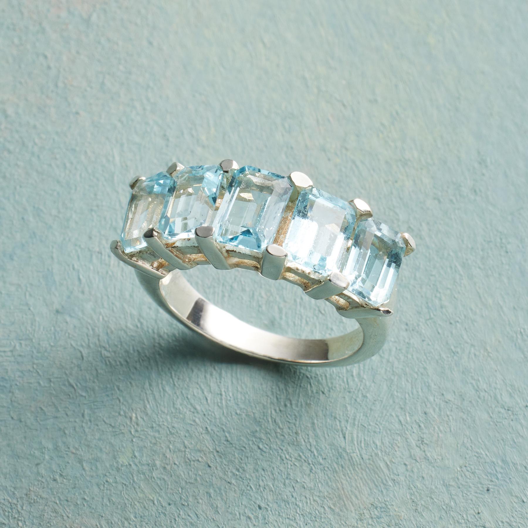 Sky High Topaz Ring