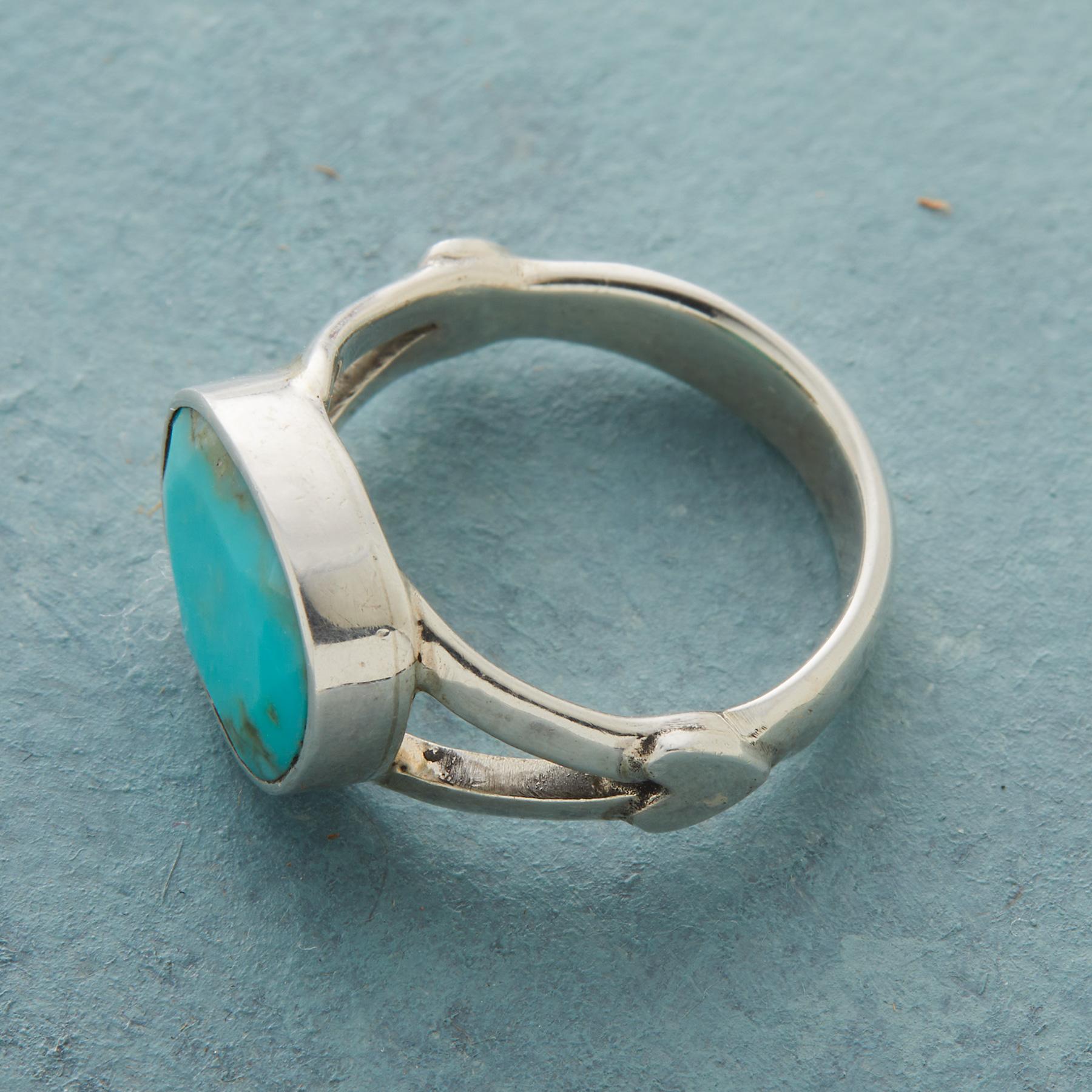 Polki Turquoise Ring