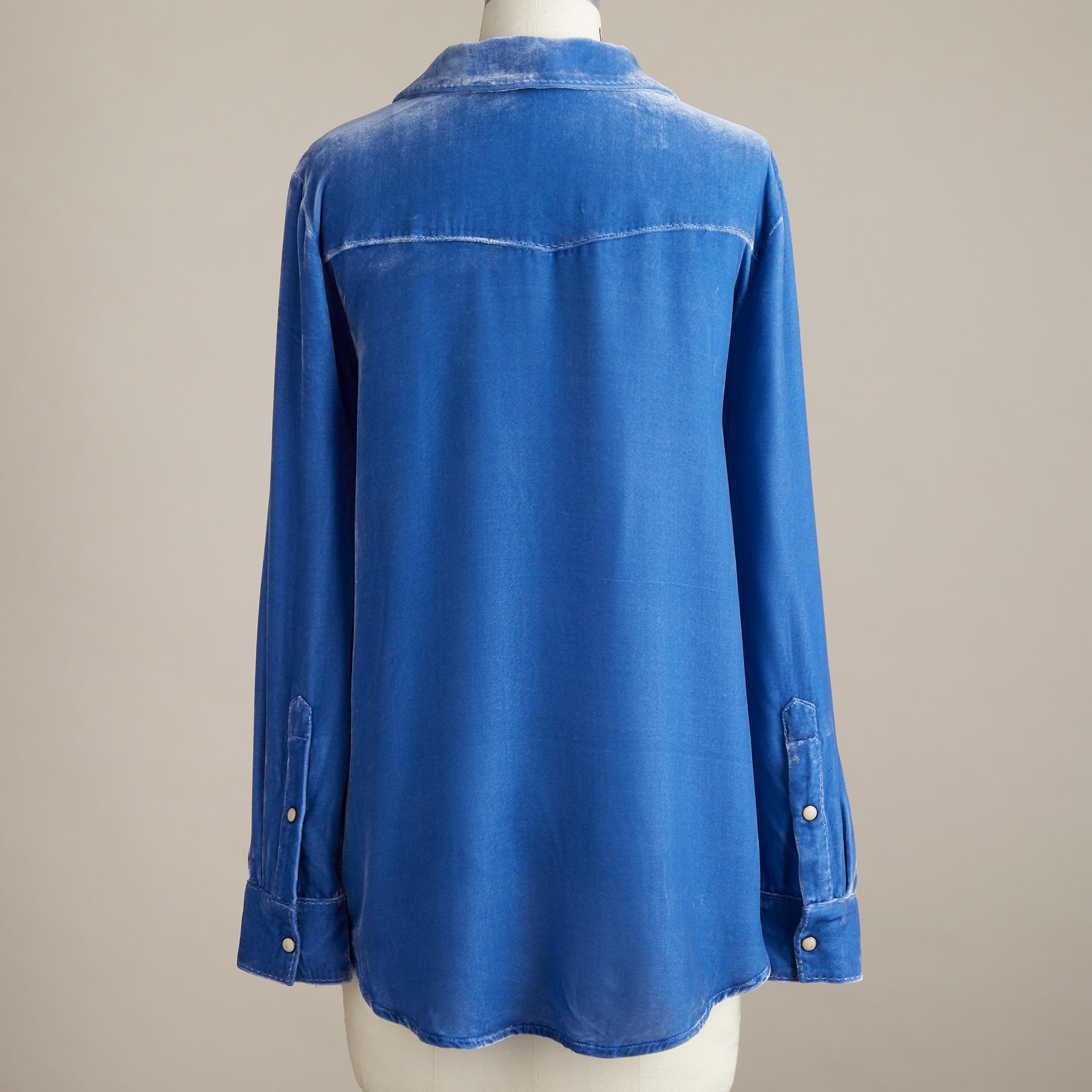 Cassity Velvet Shirt