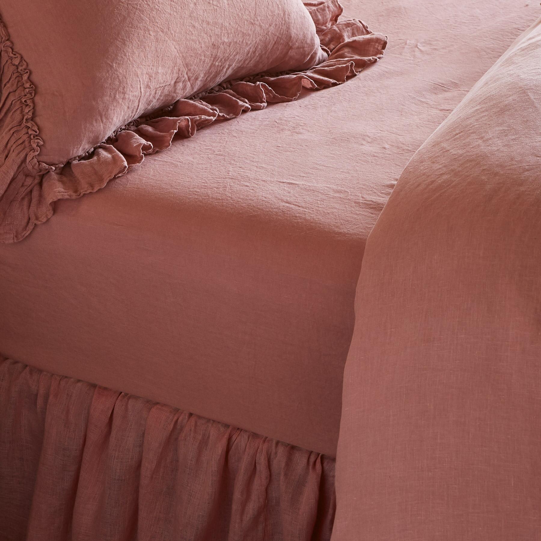Gossamer Linen Fitted Sheet