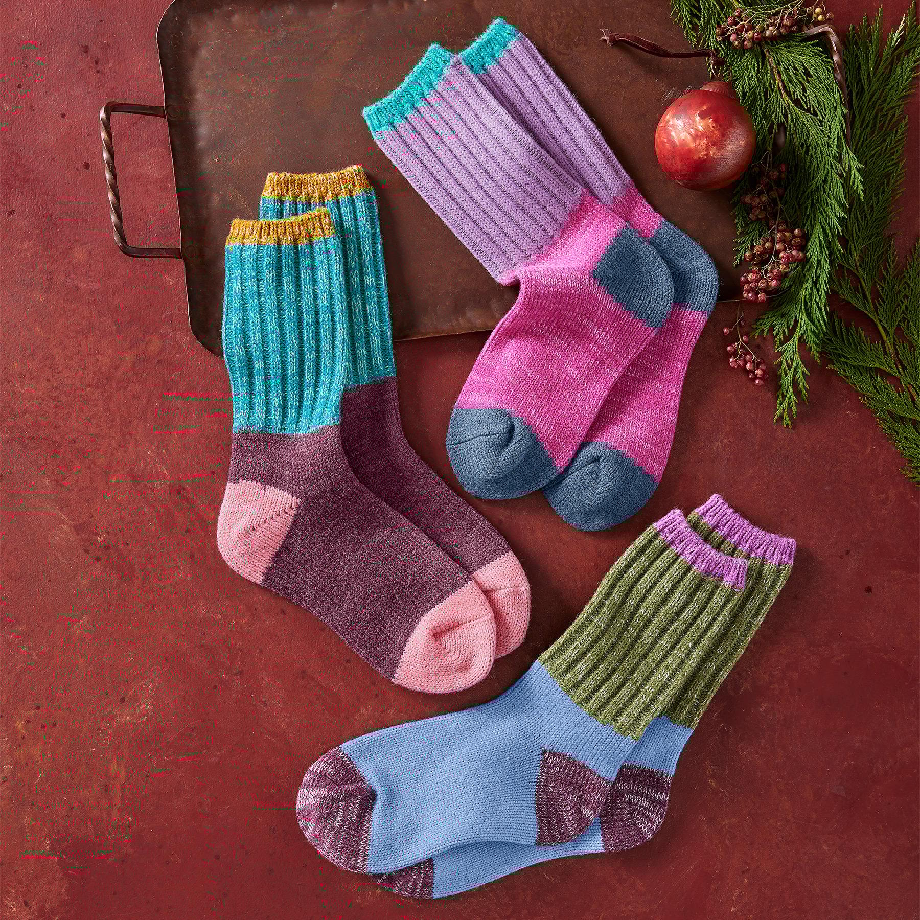 Alpine Ragg Socks, Set Of 3