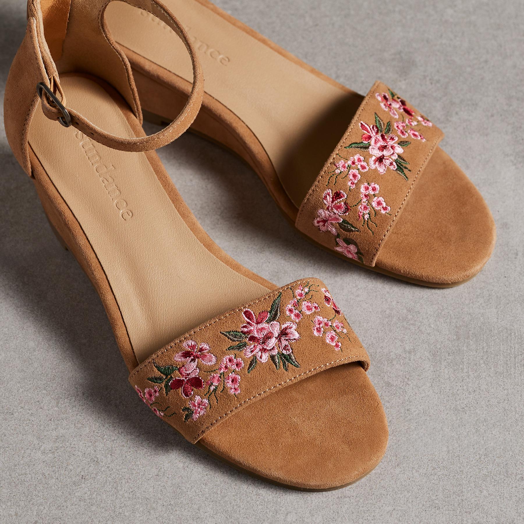 Jasmine Embroidered Sandals