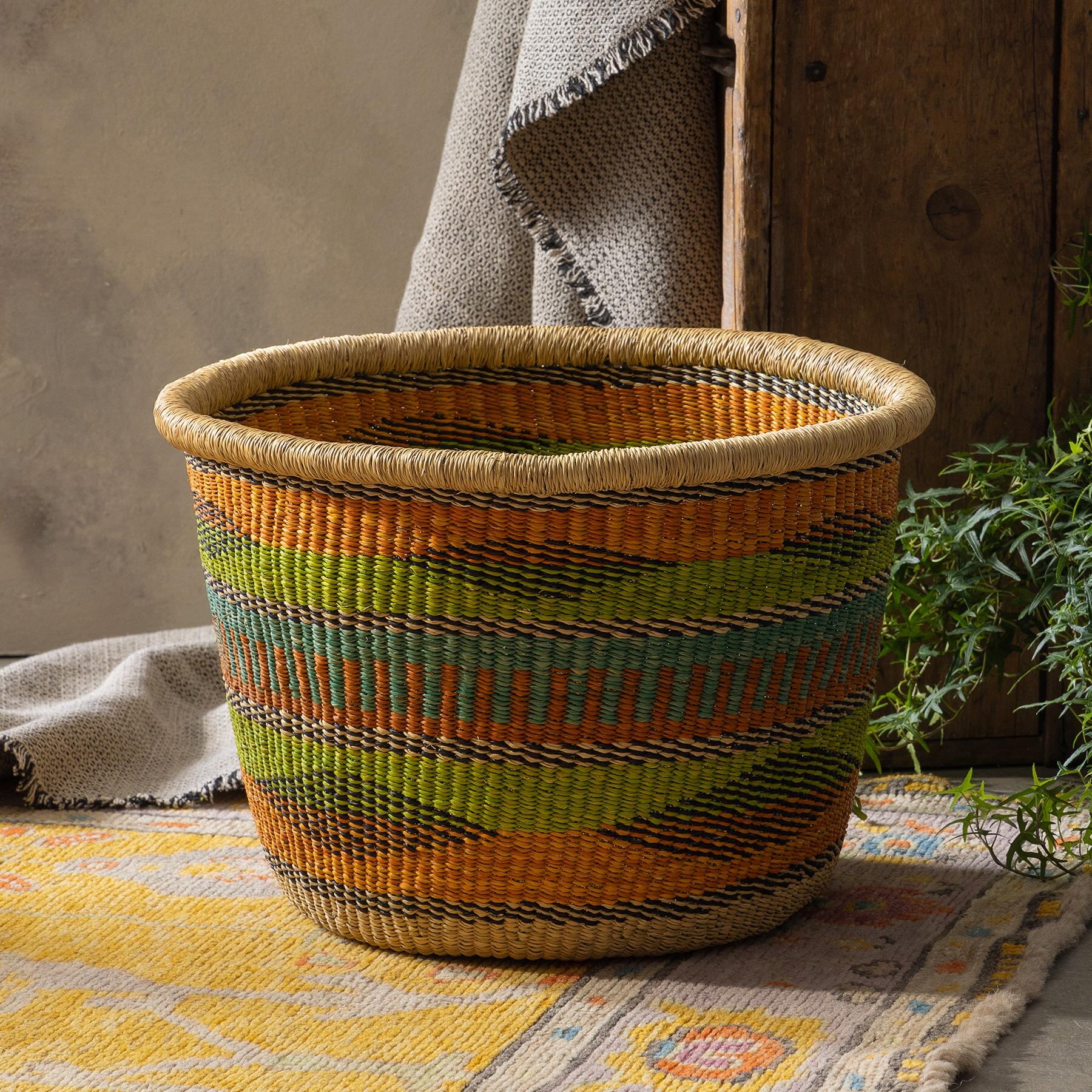 One-Of-A-Kind Ghanian Baskets