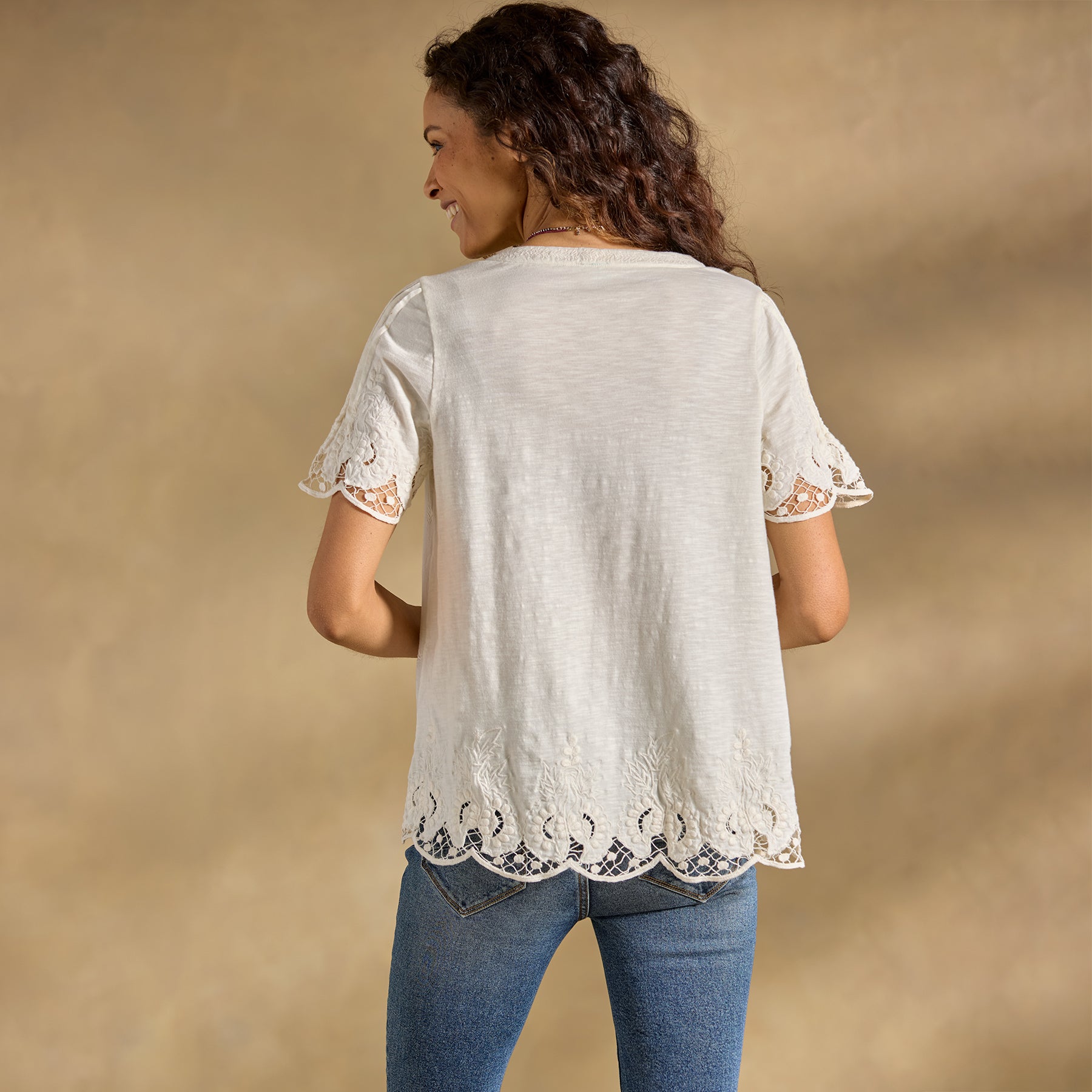 Garland Lace Top