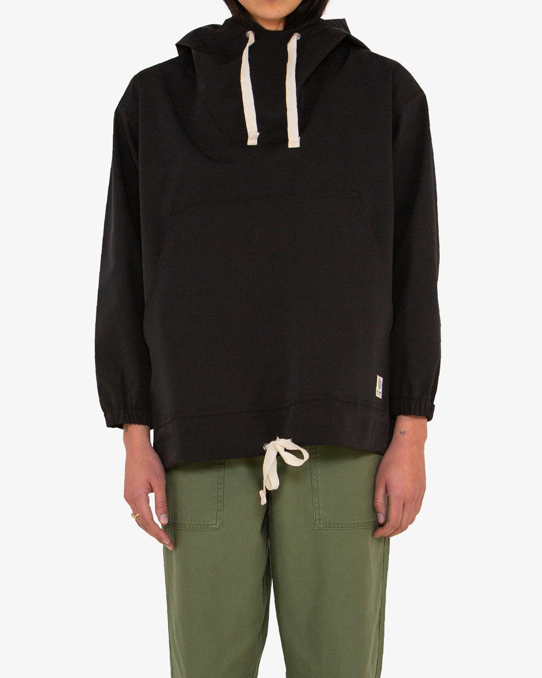 Smock Jacket (Relaxed Fit) - Black