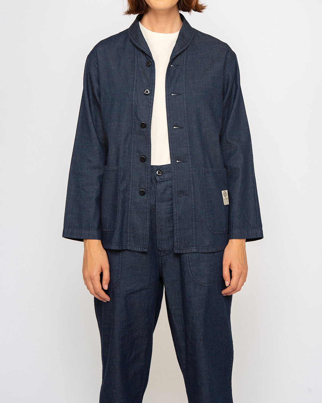 Eleanor Jacket (Relaxed Fit) - Dark Indigo