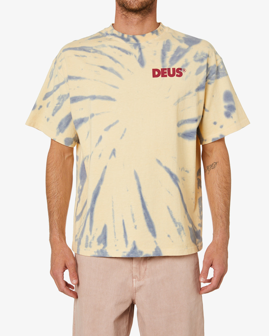 Flat Footed Tie Dye Tee (Oversized Fit) - Impala