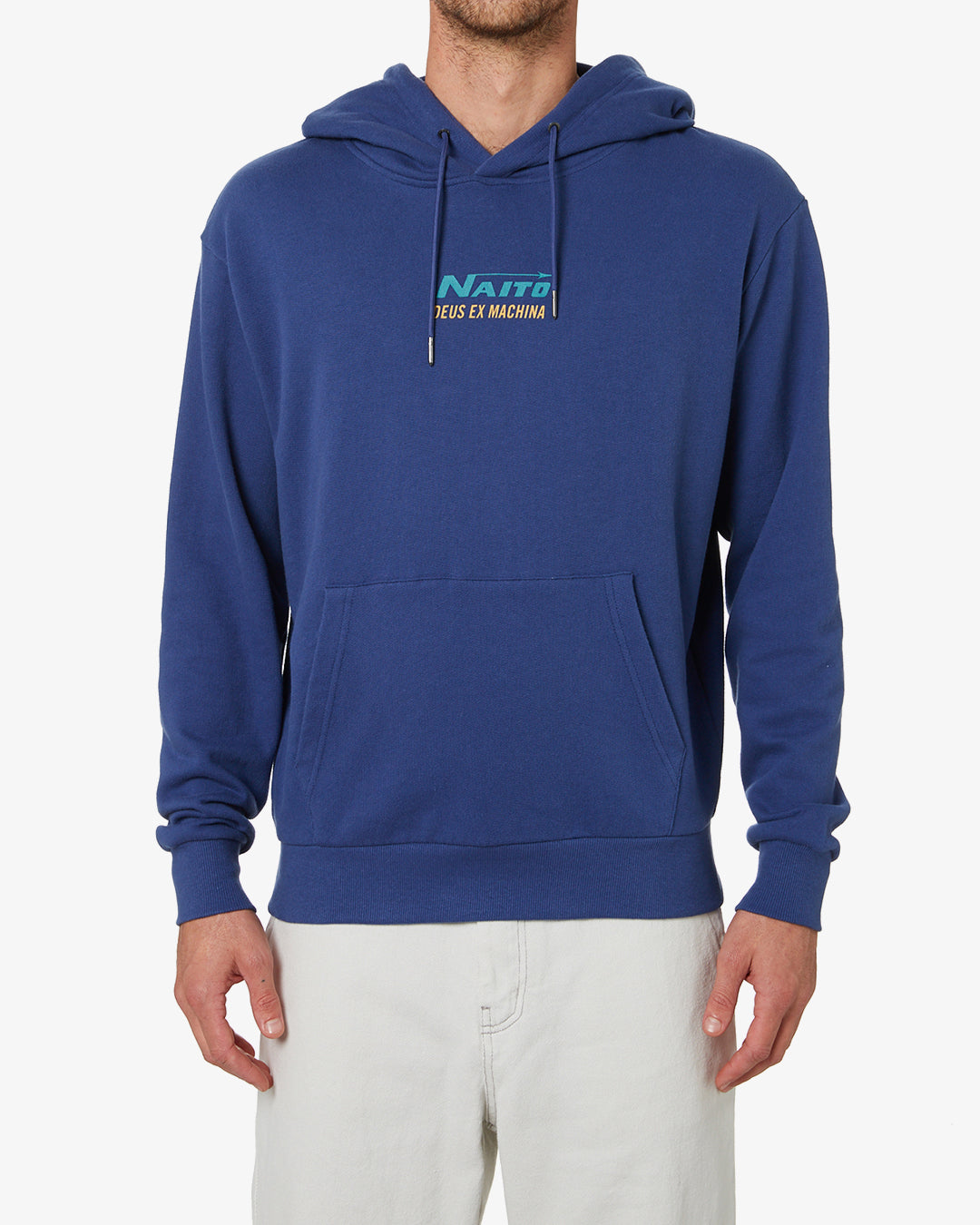 Naito Quadrant Hoodie (Box Fit) - Dusty Blue