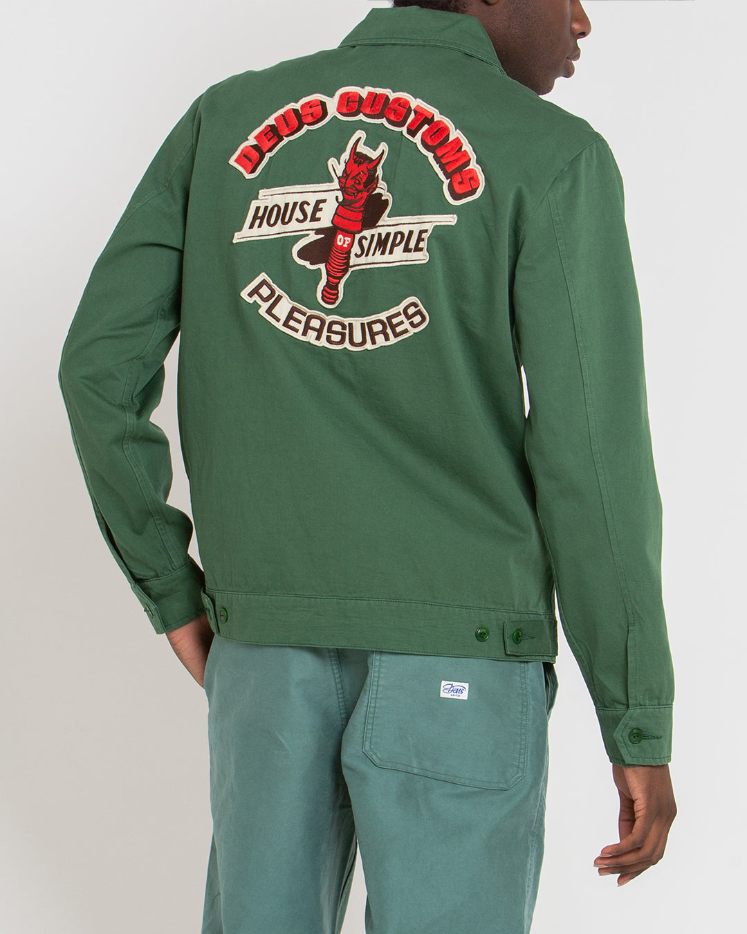 Pleasures Work Jacket - Work Green
