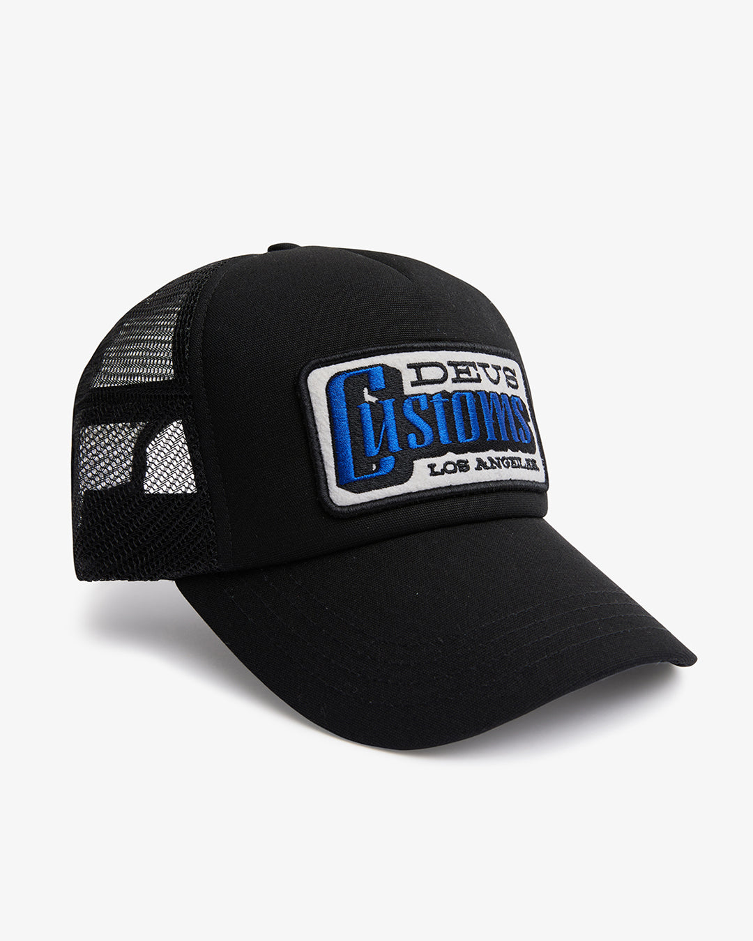 Stripes Trucker Black
