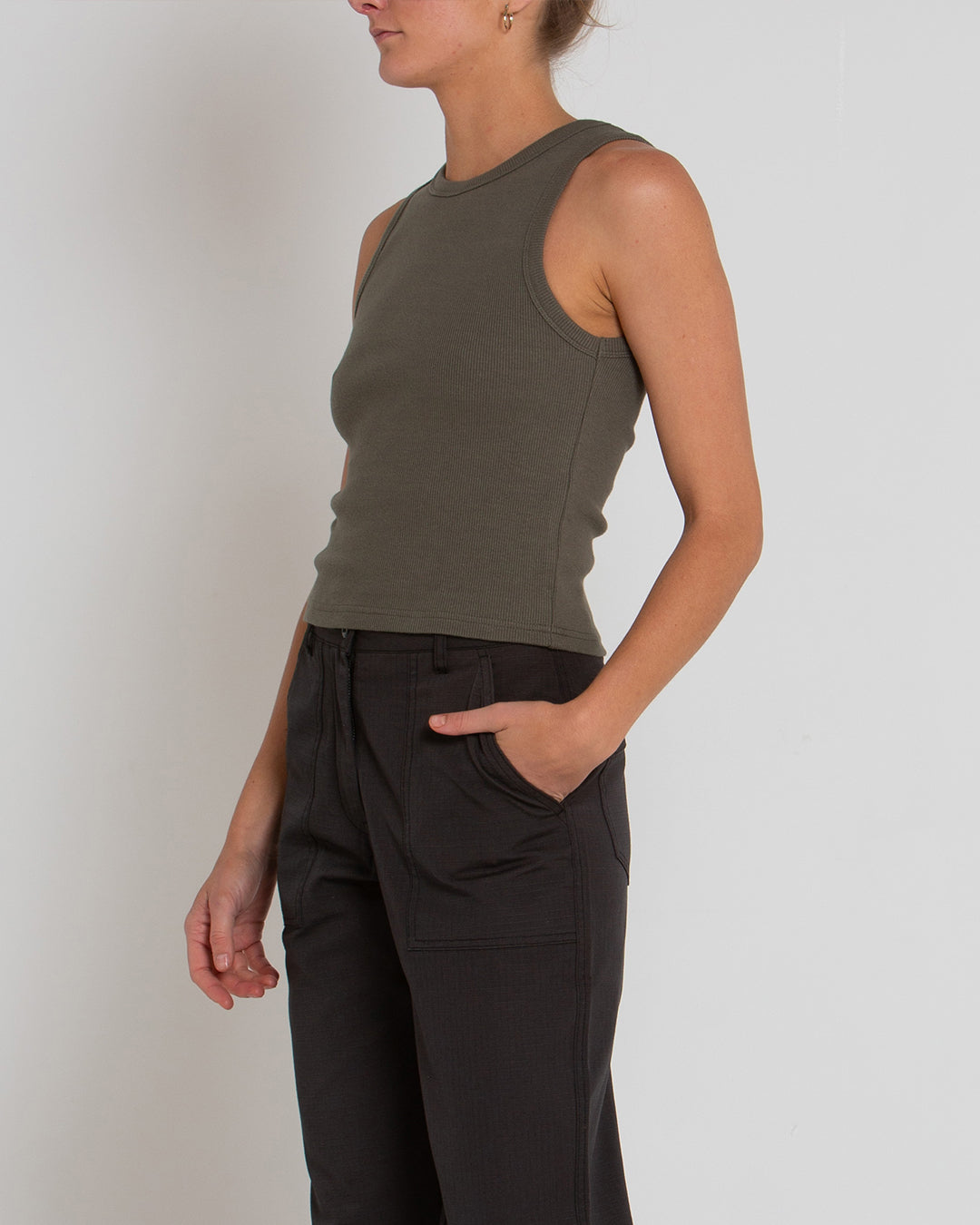 Military Tank - Agave Green