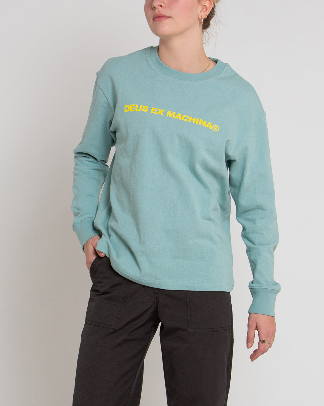 Namesake Long Sleeve Tee - Aquifer