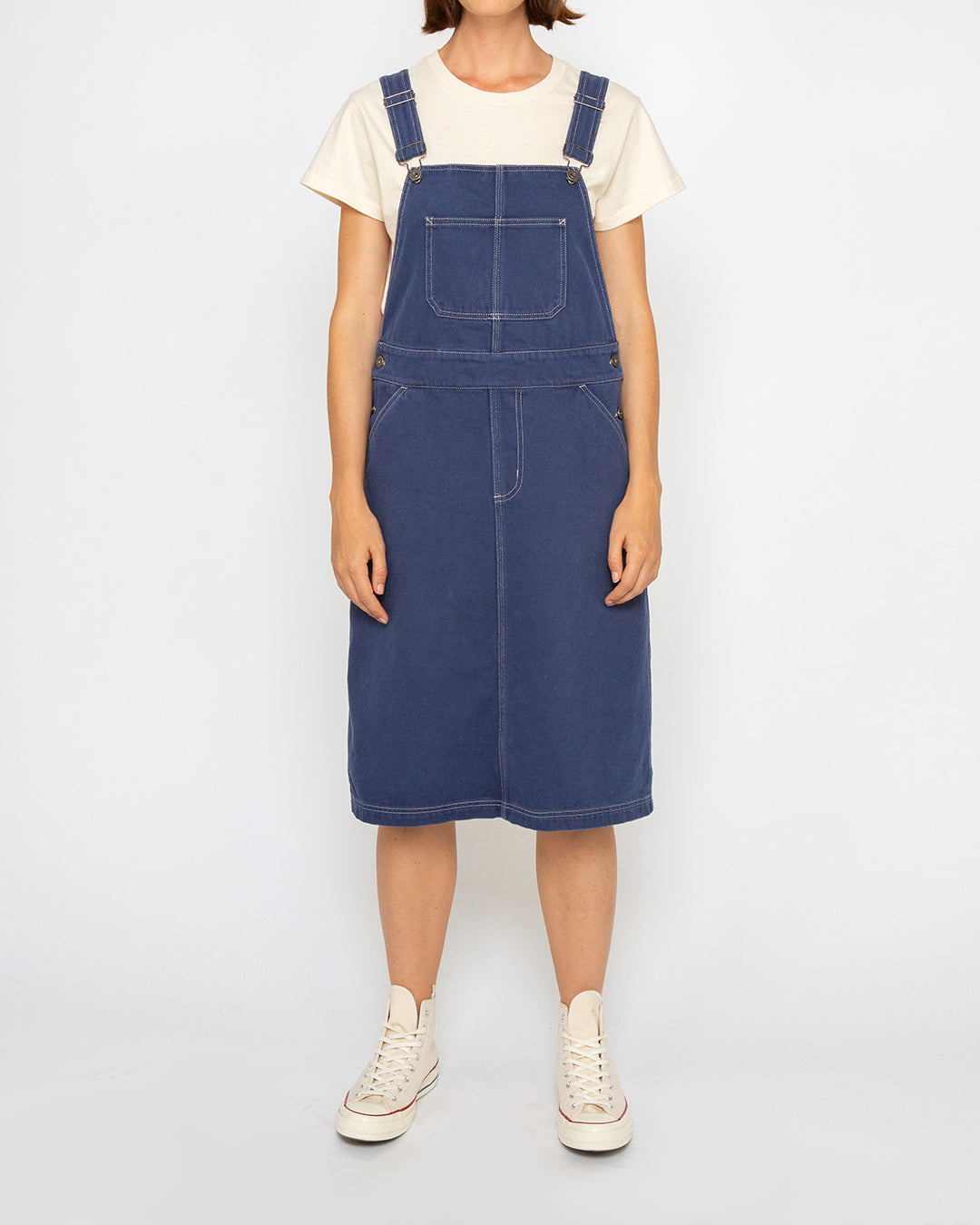 Overall Dress (Relaxed Fit) - Indigo
