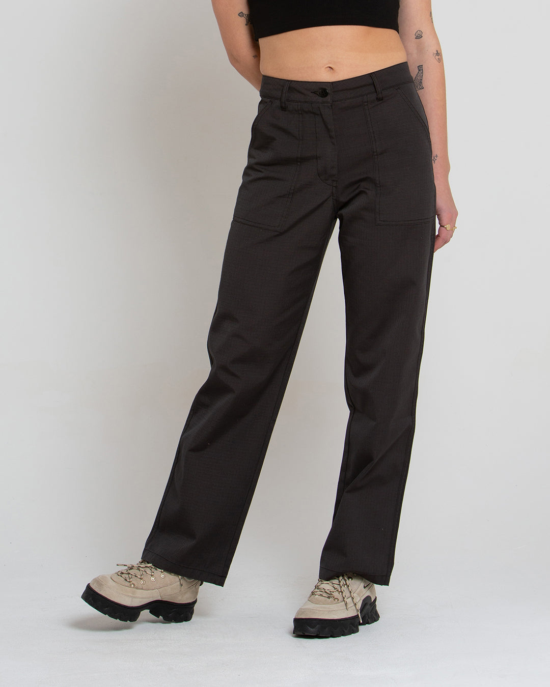 Mona Ripstop Pant - Anthracite