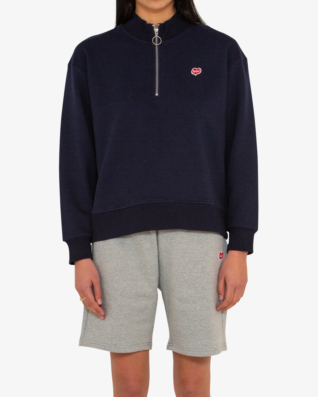 True Romance Zip (Oversized Fit) - Navy