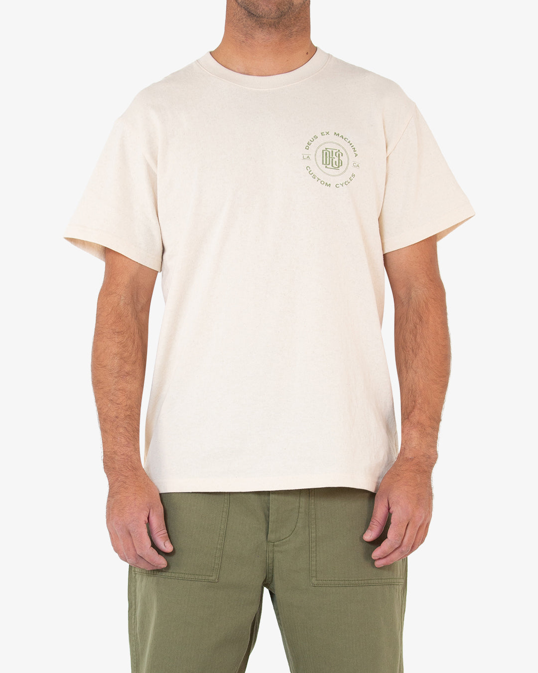 Maybelle Tee (Box Fit) - Dirty White