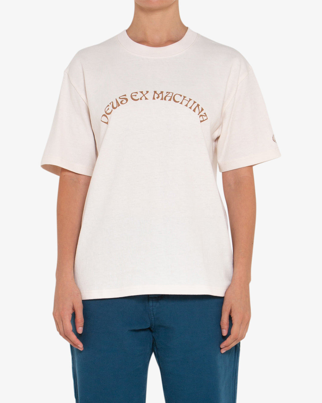 Mandala Tee - White Sand