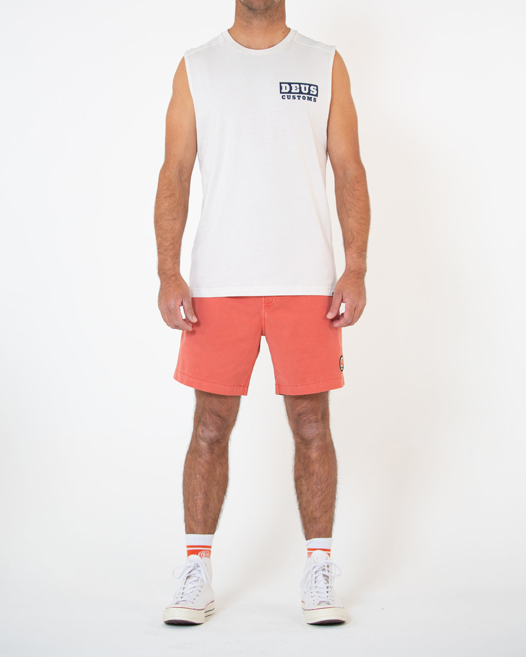 Idler Muscle (Regular Fit) - Vintage White