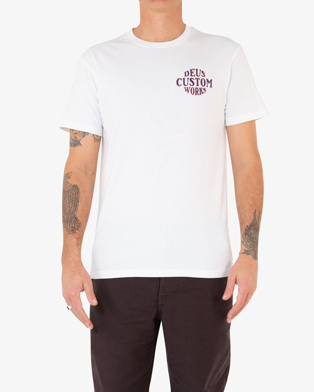 Works Tee (Regular Fit) - Vintage White