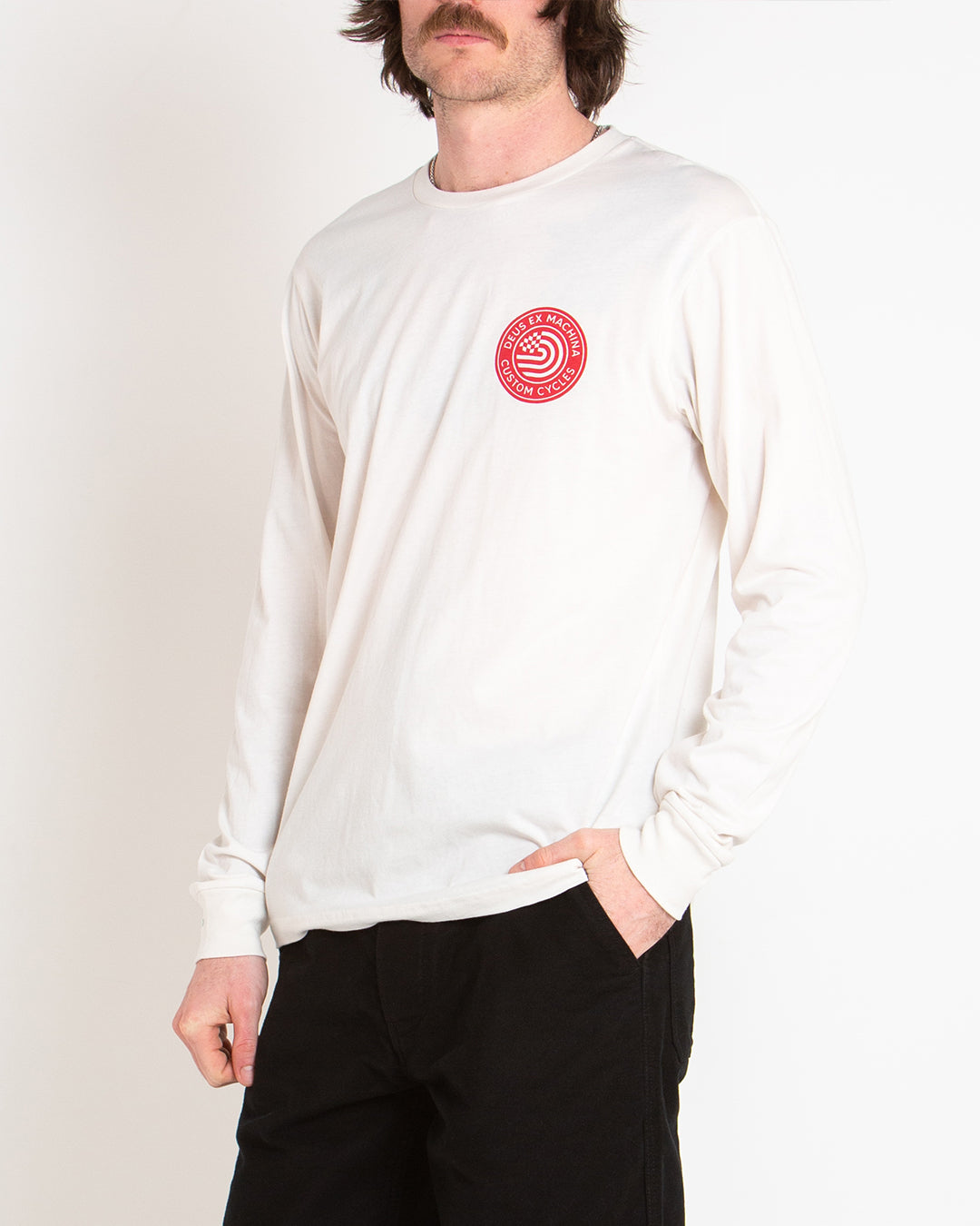 Ingenue Long Sleeve Tee - Vintage White