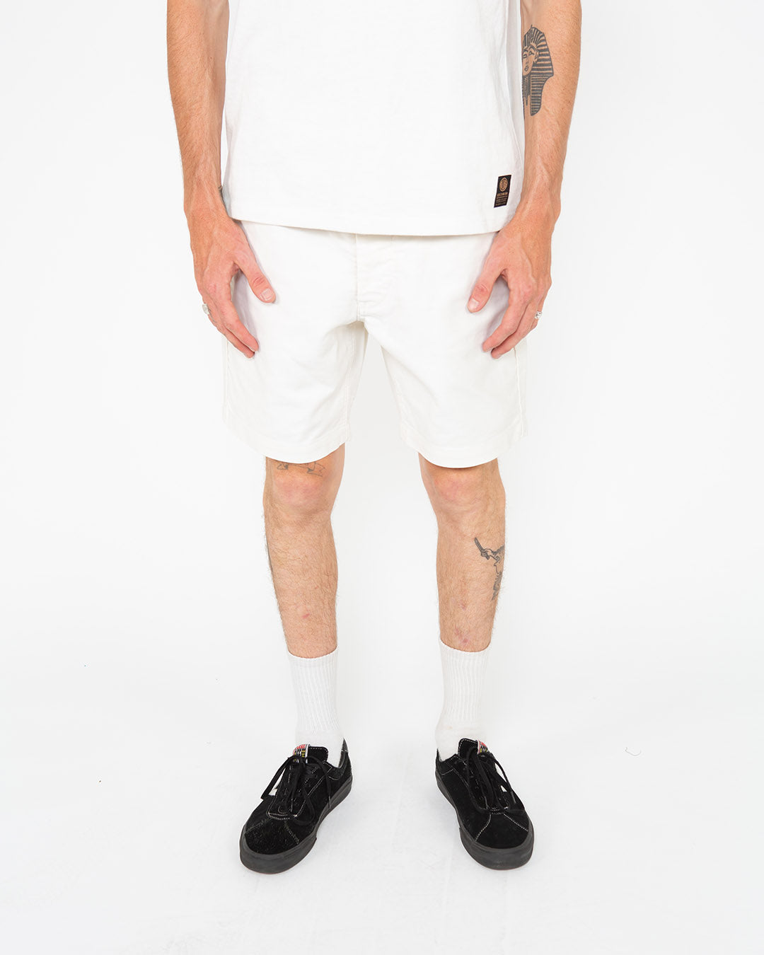 Naito Chore Short (Relaxed Fit) - Natural White