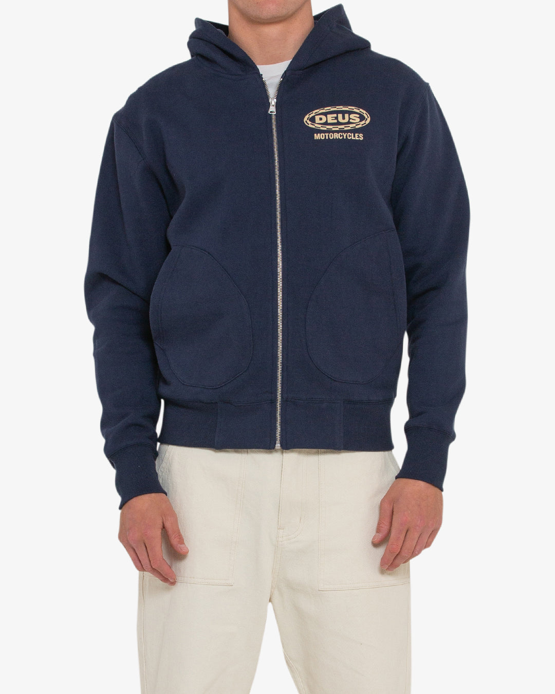 Sirens Zip Thru Hood - Navy