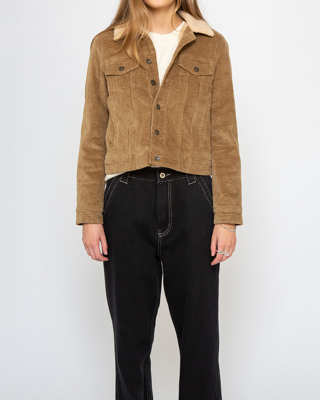 Cord Trucker (Regular Fit) - Tobacco
