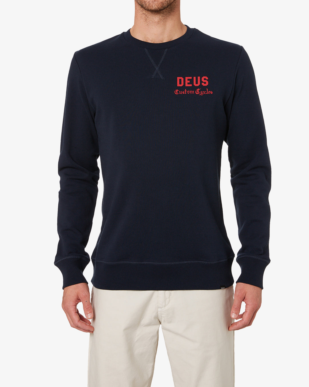 Horsemouth Crew (Regular Fit) - Navy