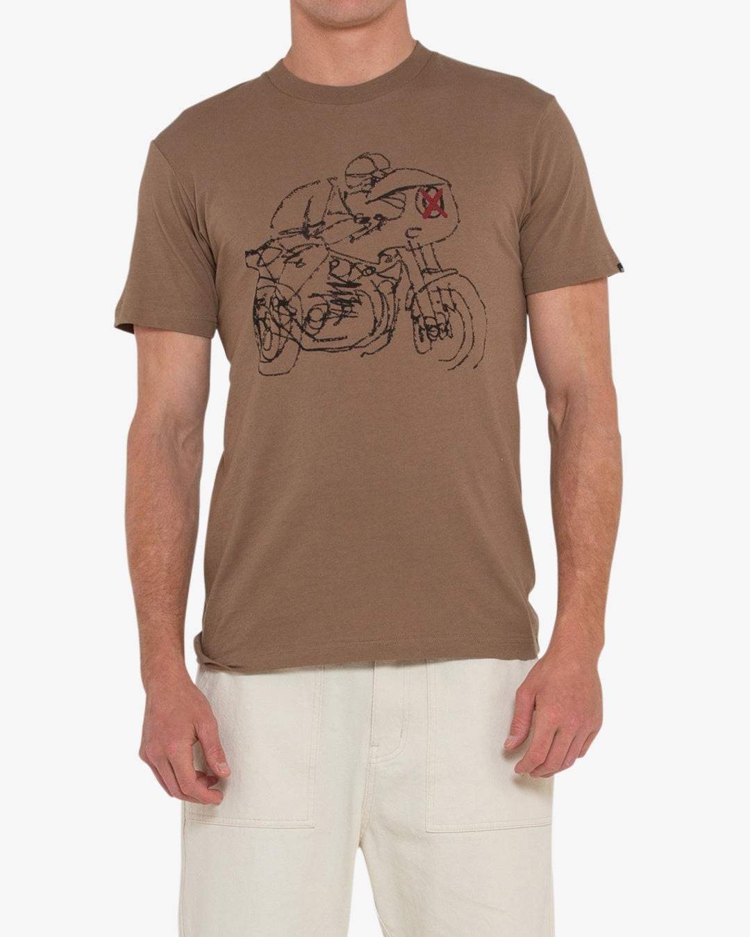 Riding Tee - Tobacco