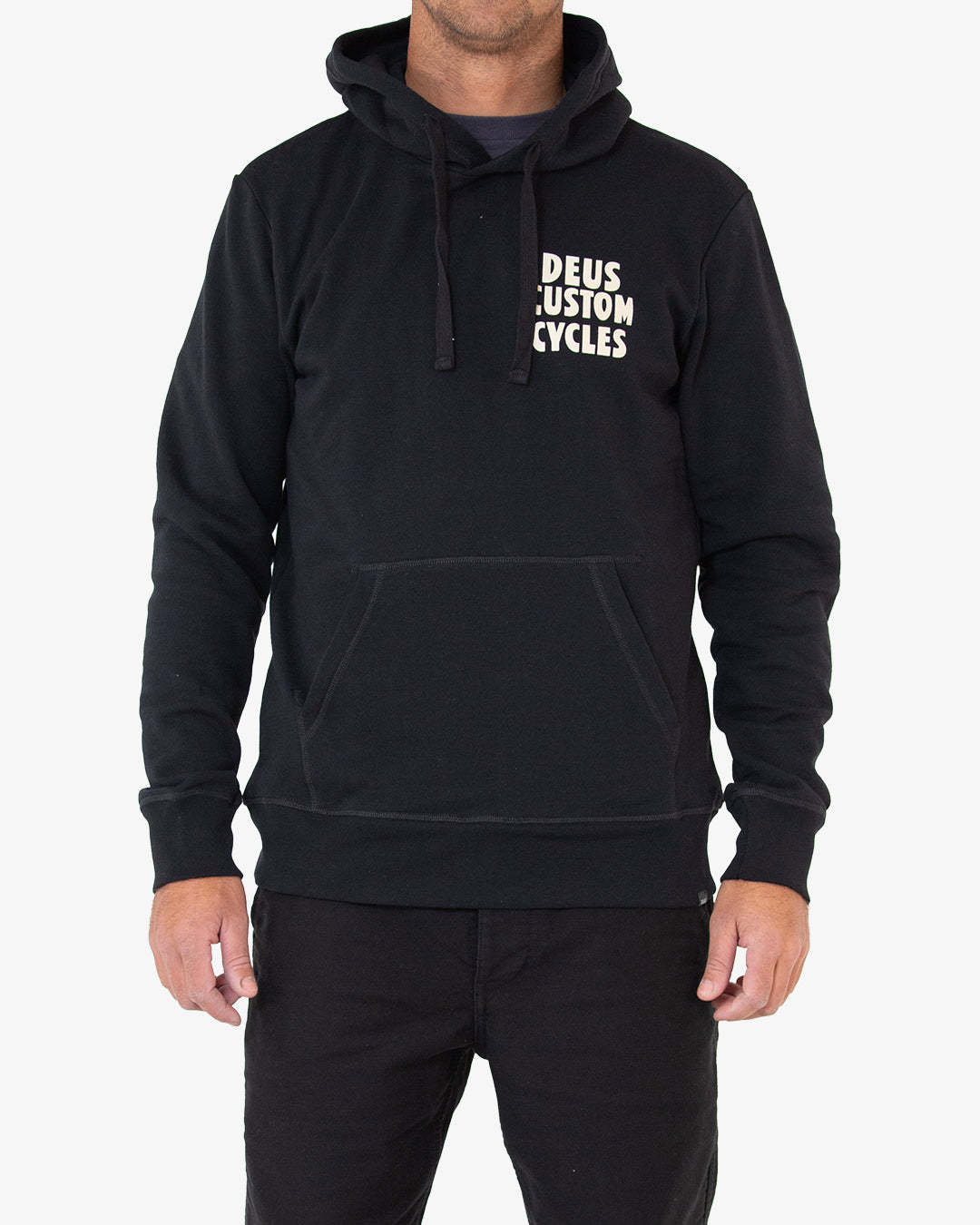 Illusions Hoodie (Regular Fit) - Black
