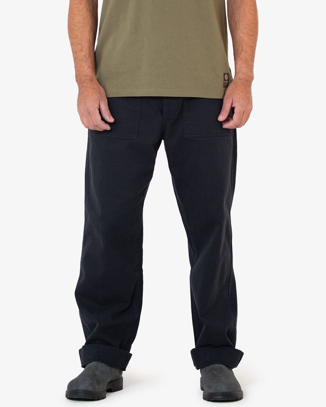 Windsor Hbt Pant (Relaxed Fit) - Black